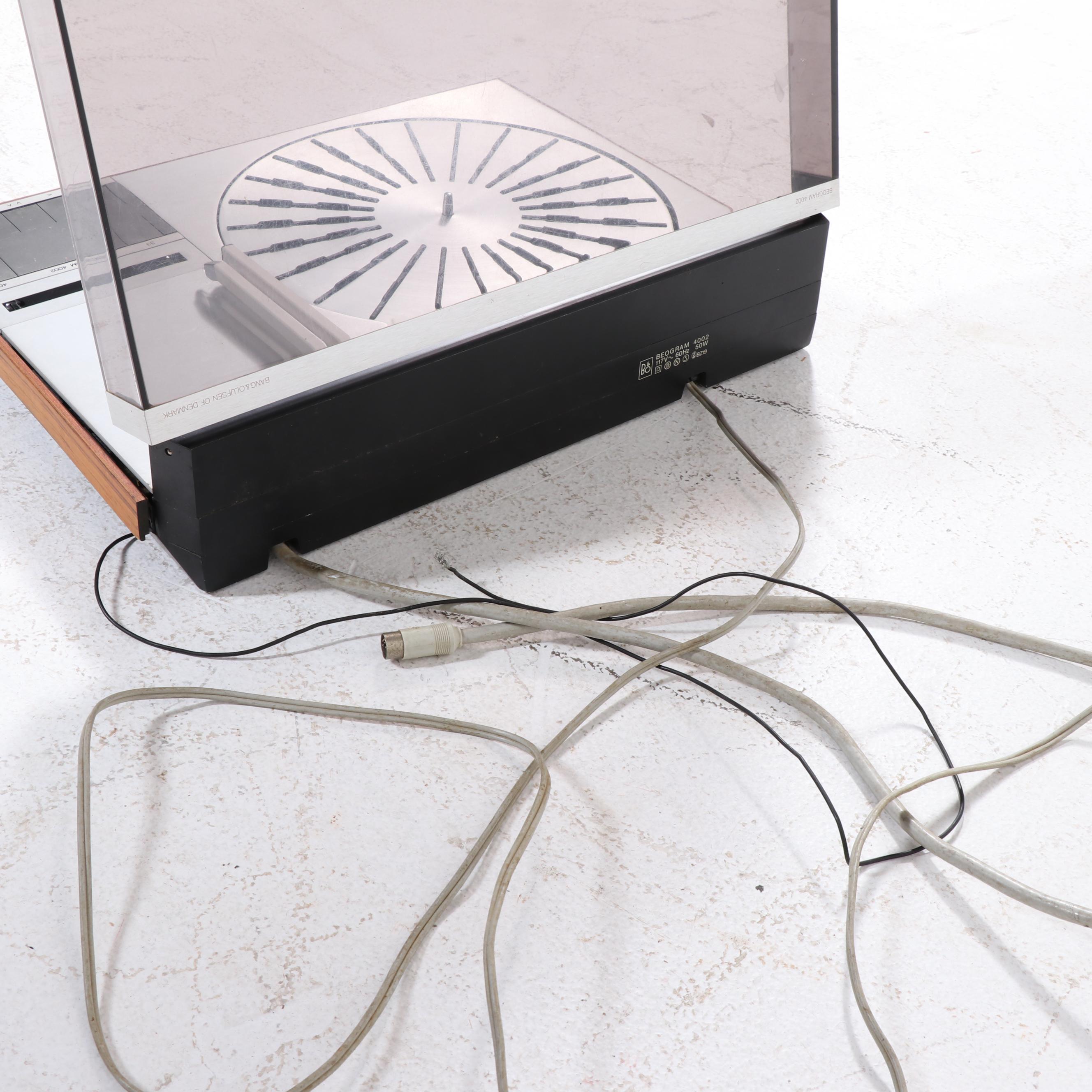 Bang & Olufsen Beogram 4002 Turntable