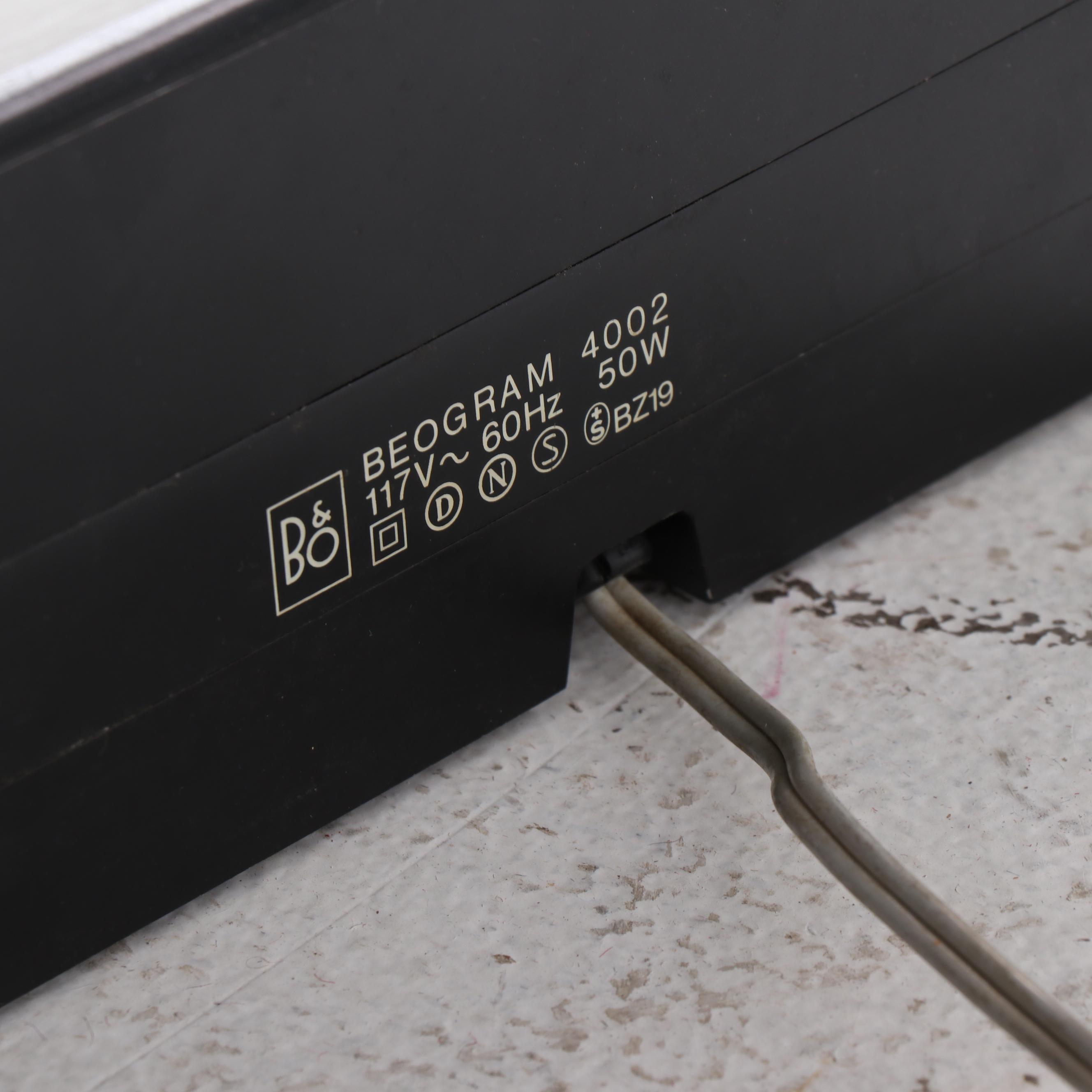 Bang & Olufsen Beogram 4002 Turntable