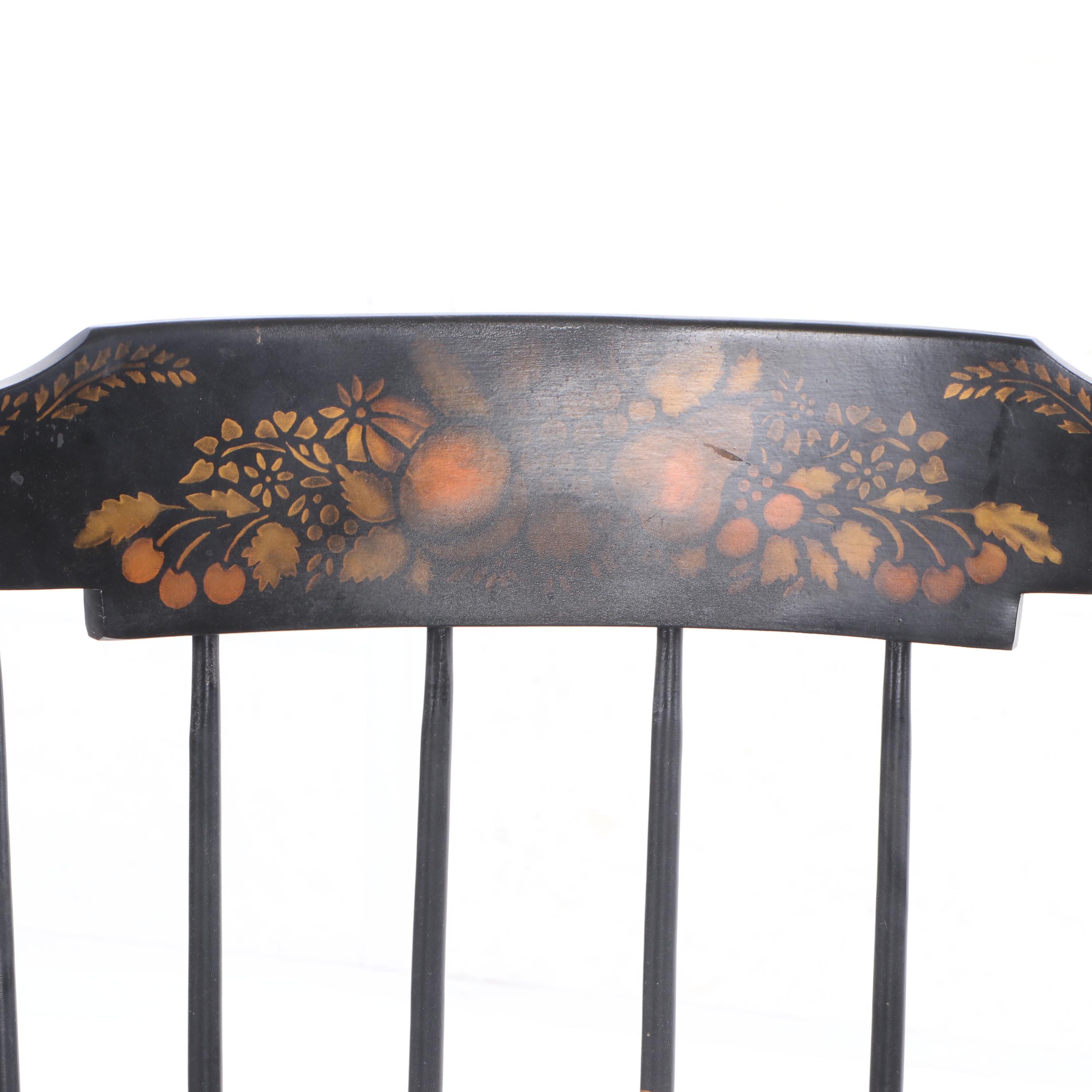 Nichols and Stone Boston Rocker Painted Wood Rocking Chair, Contemporary