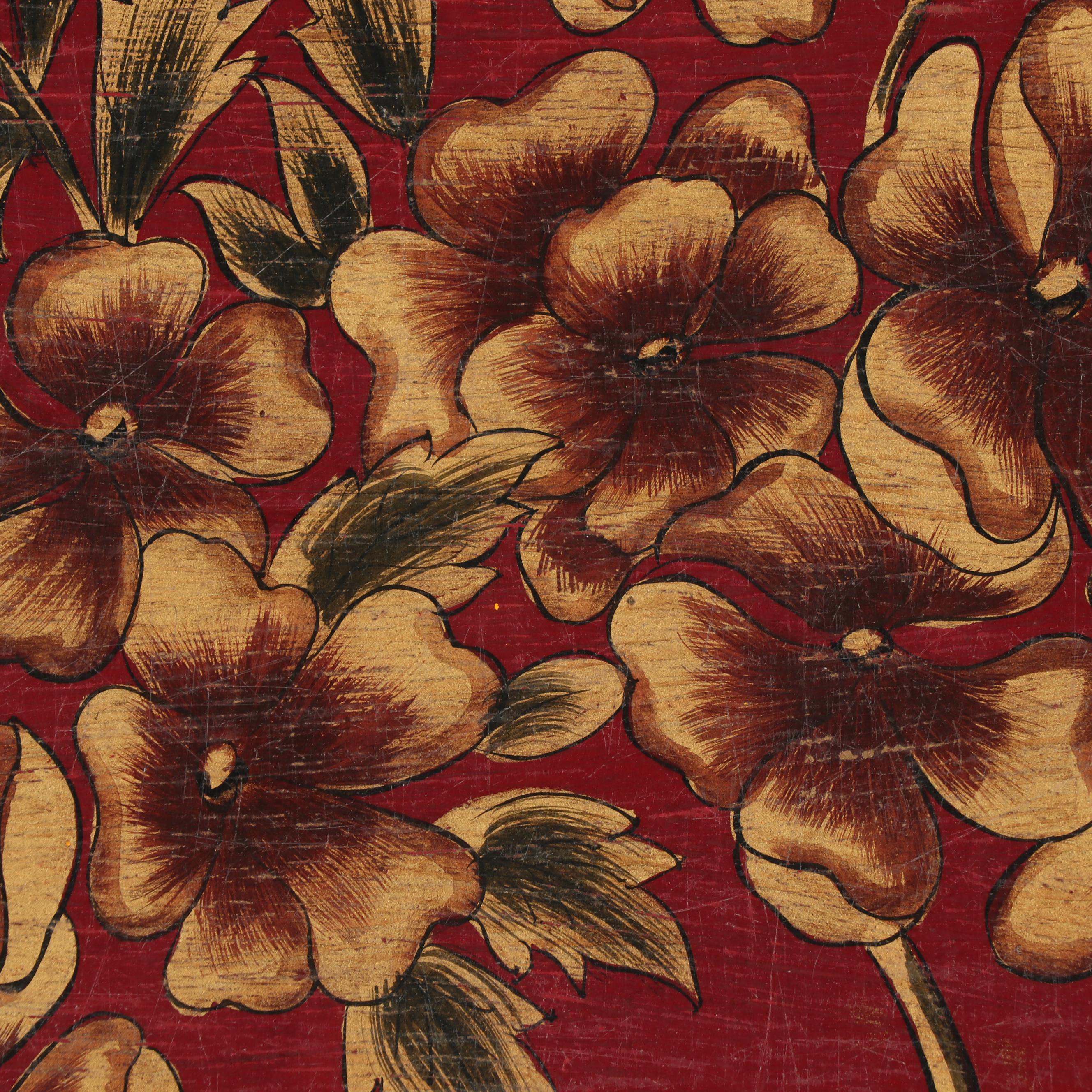 Hand-Painted Tole Tray, Vintage