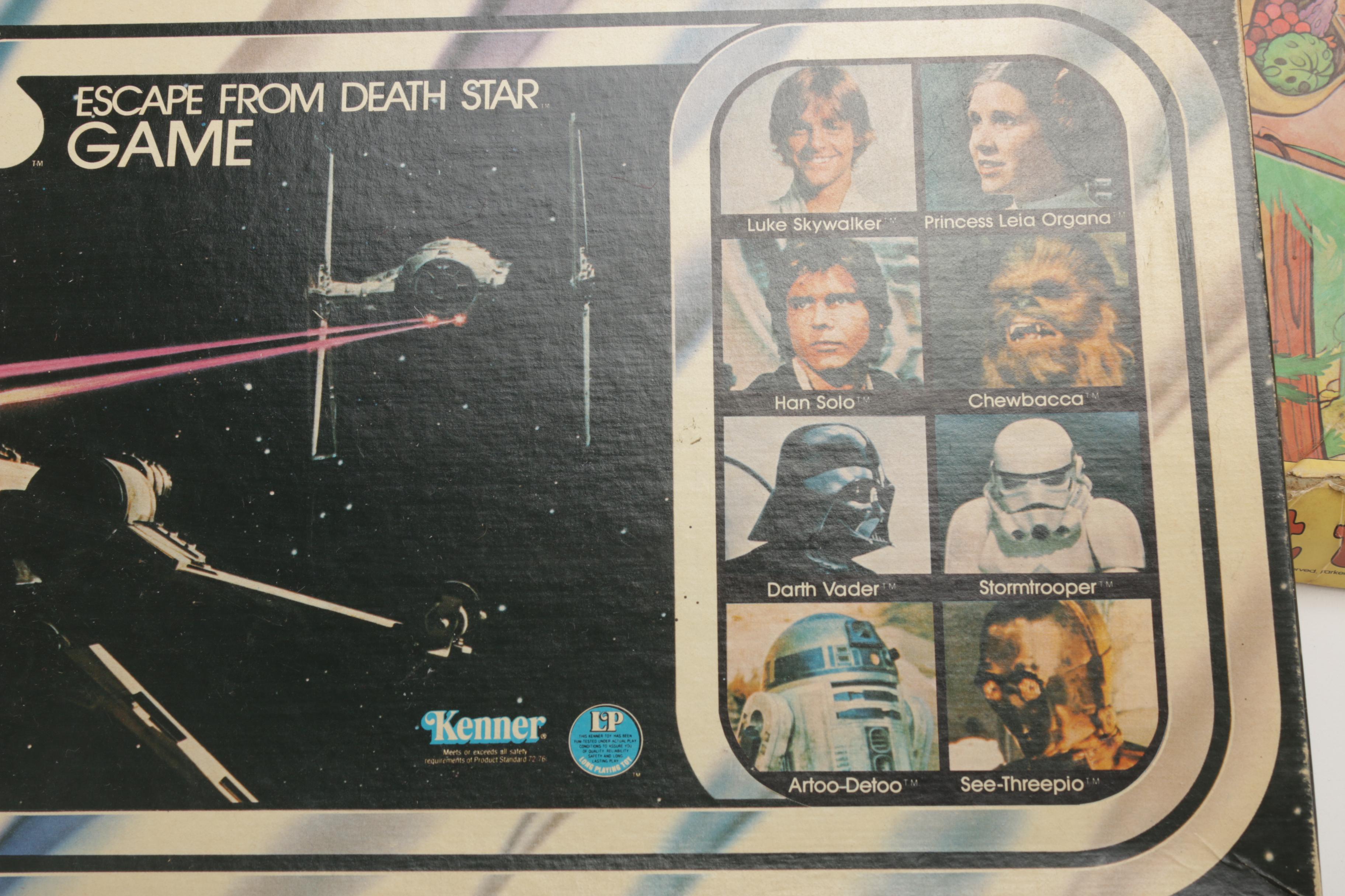 Parker Brothers and Kenner "Star Wars" Board Games
