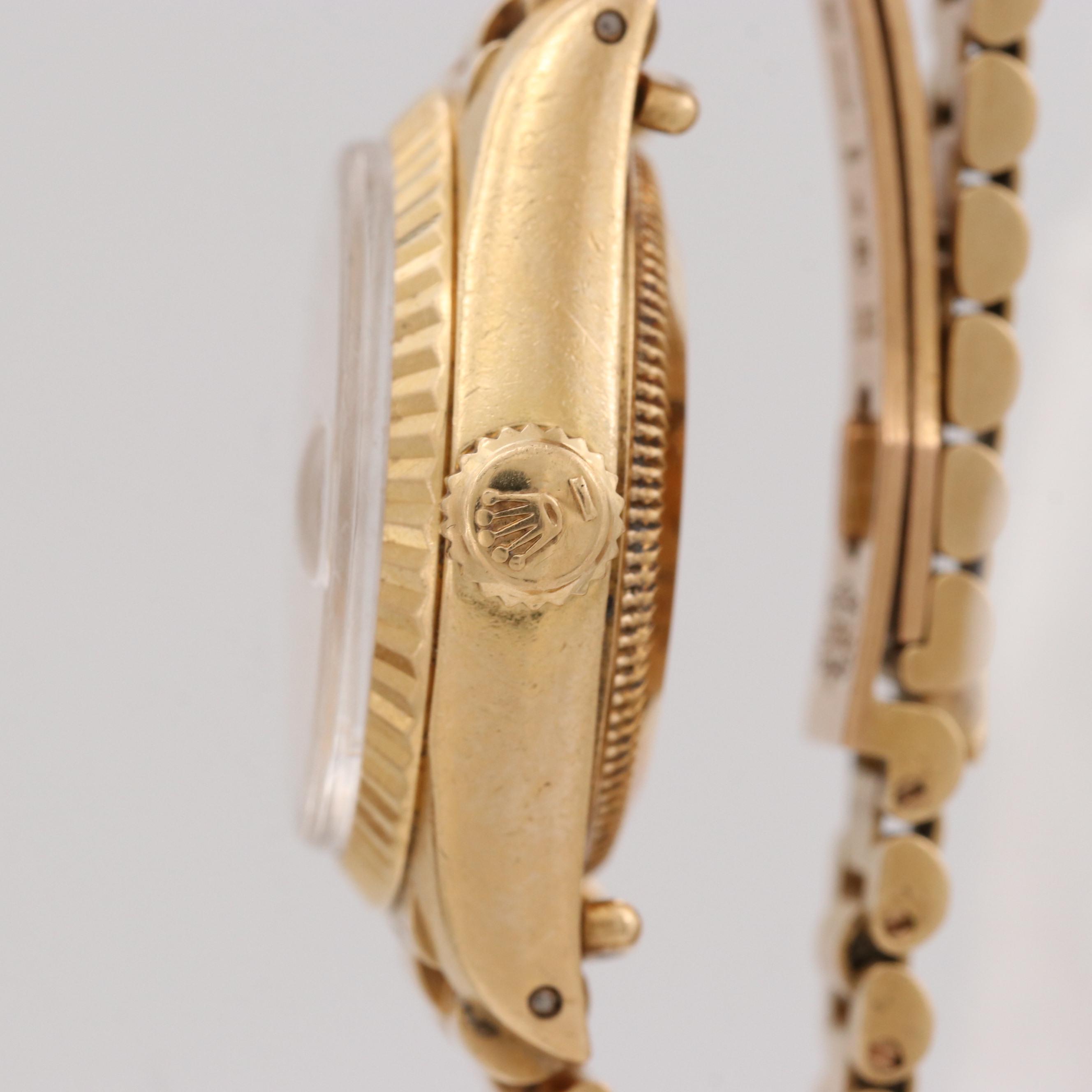 Rolex Ladies President Datejust 18K Yellow Gold Watch, 1979