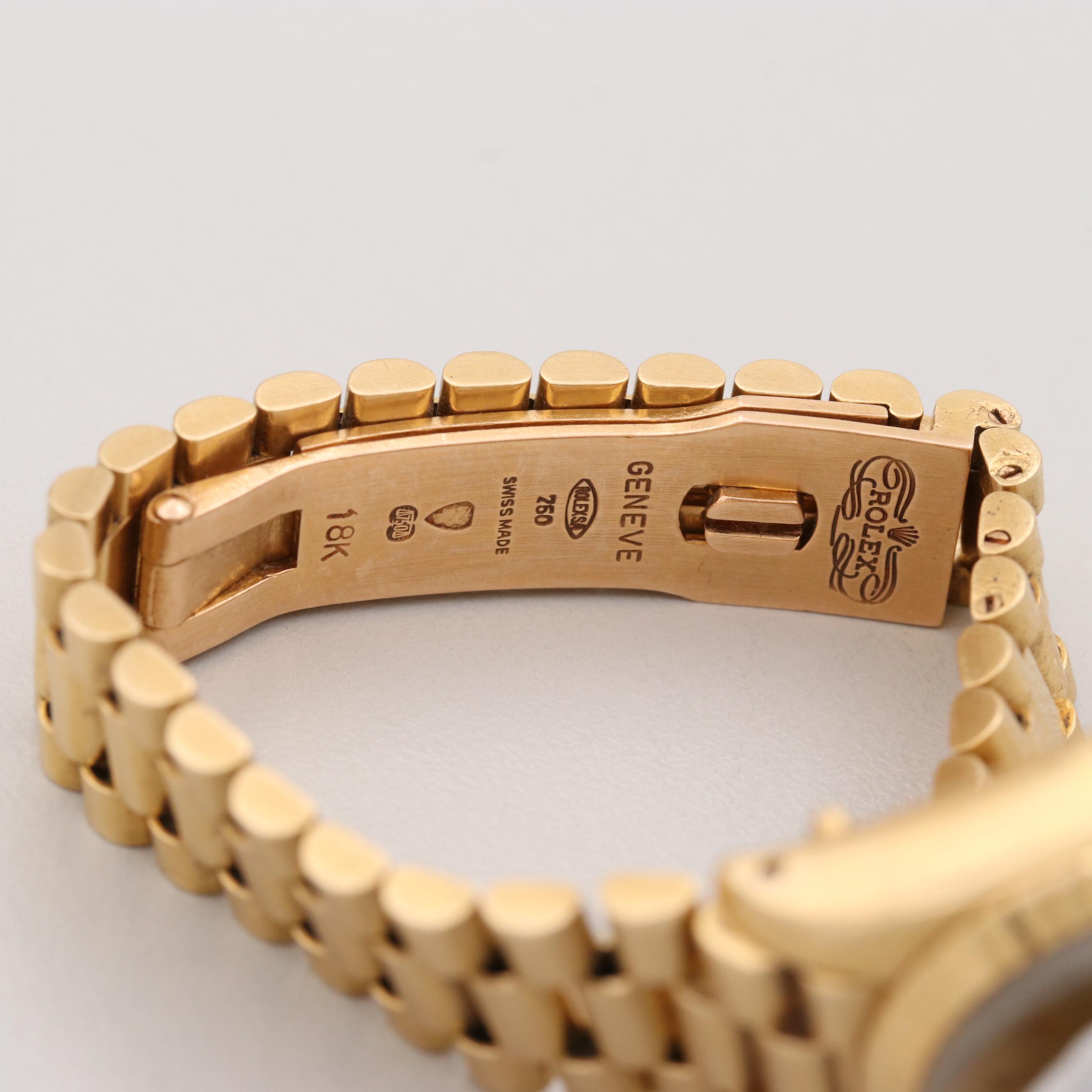 Rolex Ladies President Datejust 18K Yellow Gold Watch, 1979