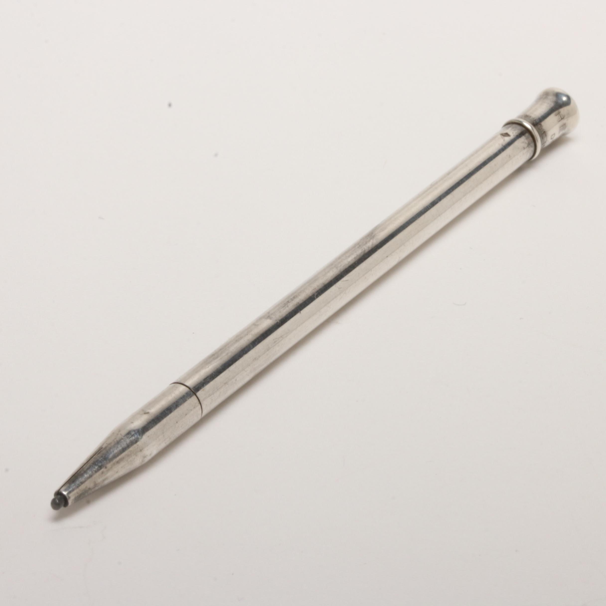 Sterling Silver Hermès Miniature Mechanical Pencil