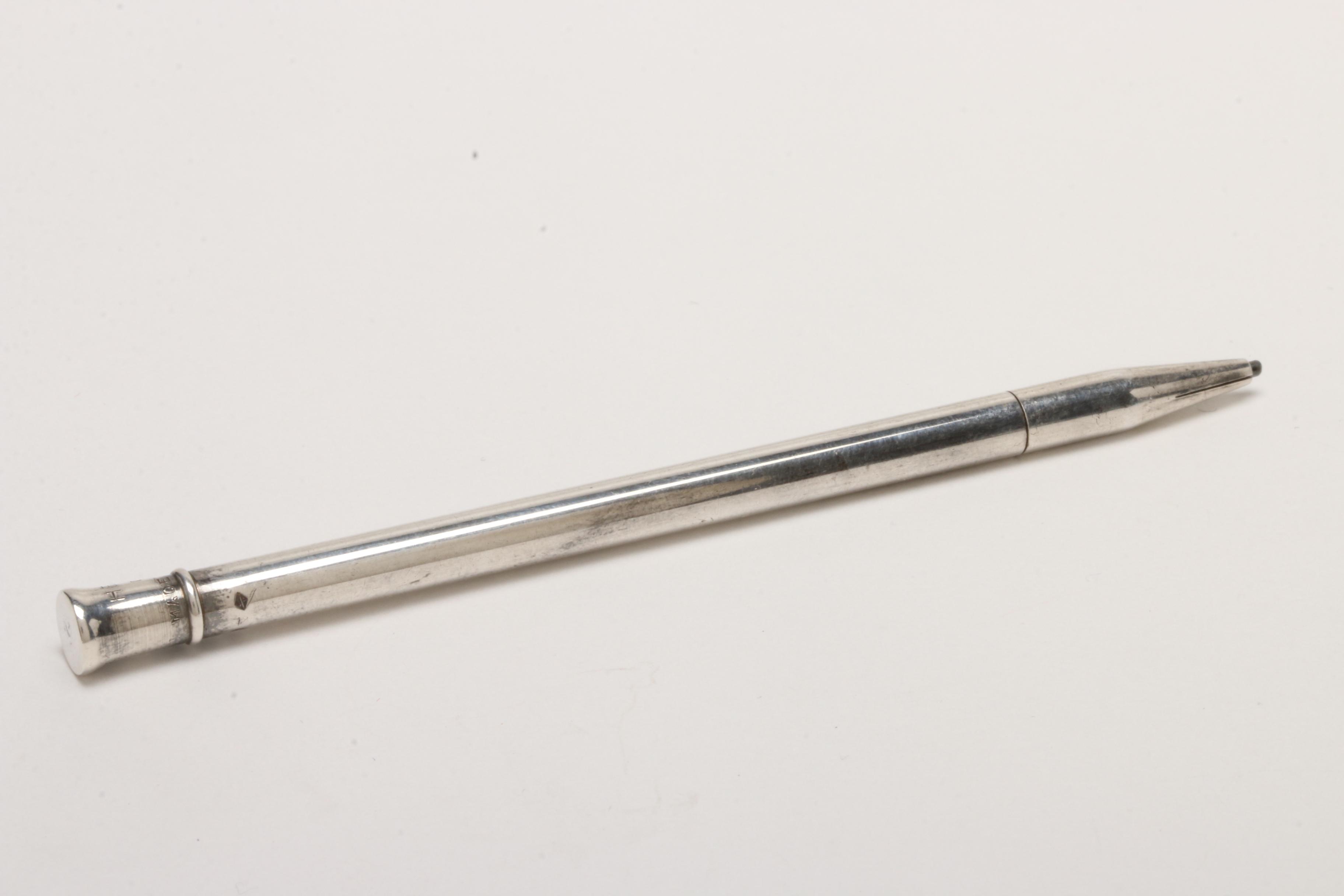 Sterling Silver Hermès Miniature Mechanical Pencil
