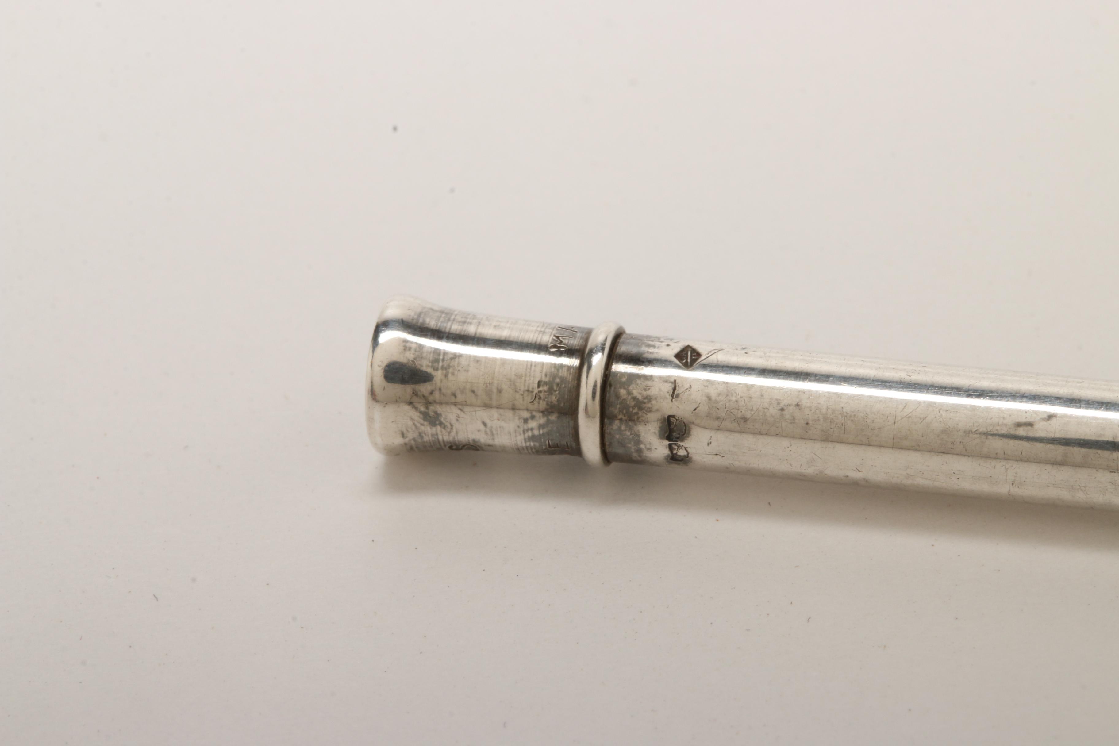 Sterling Silver Hermès Miniature Mechanical Pencil