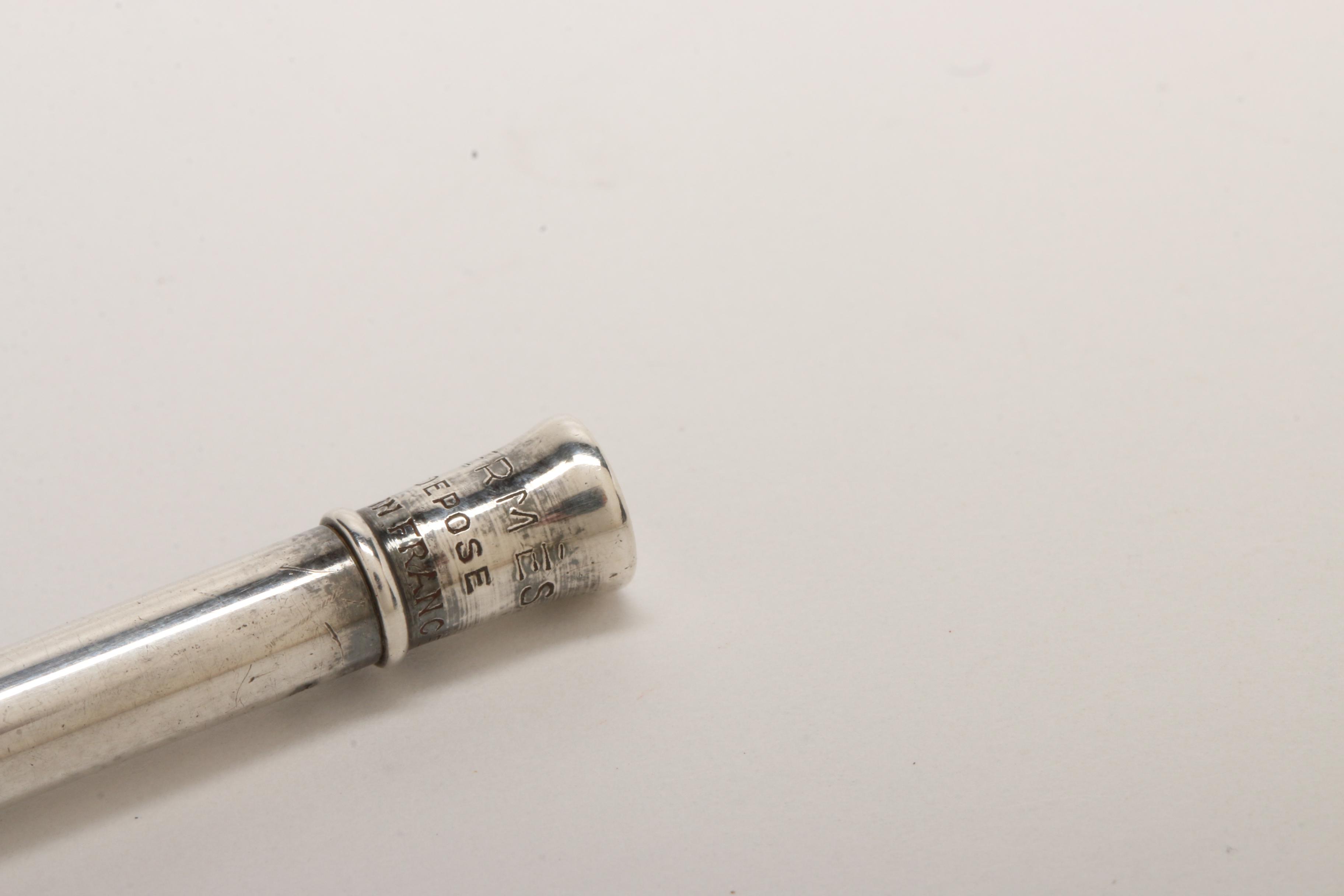 Sterling Silver Hermès Miniature Mechanical Pencil