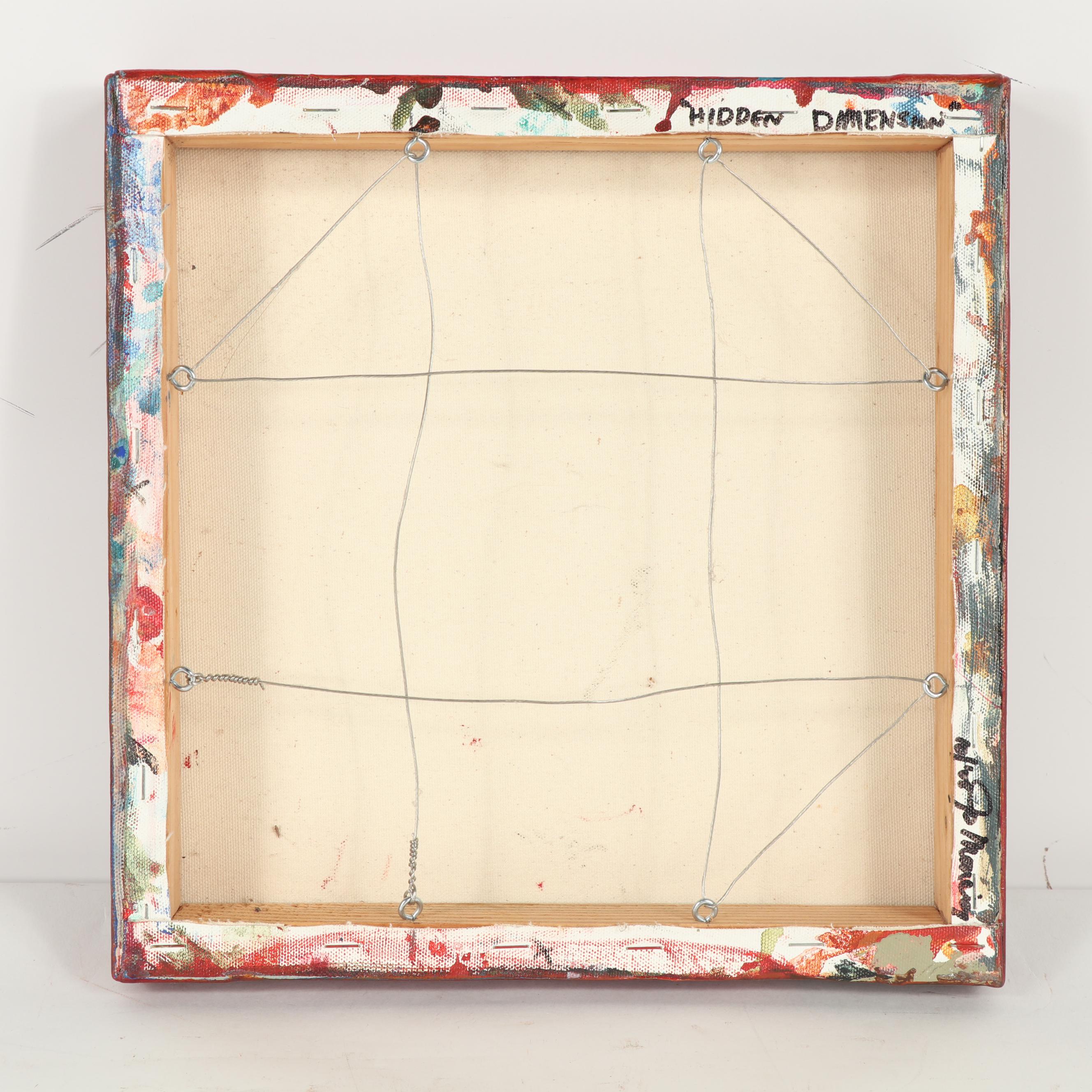 Jo Moncrief Acrylic Painting "Hidden Dimension"