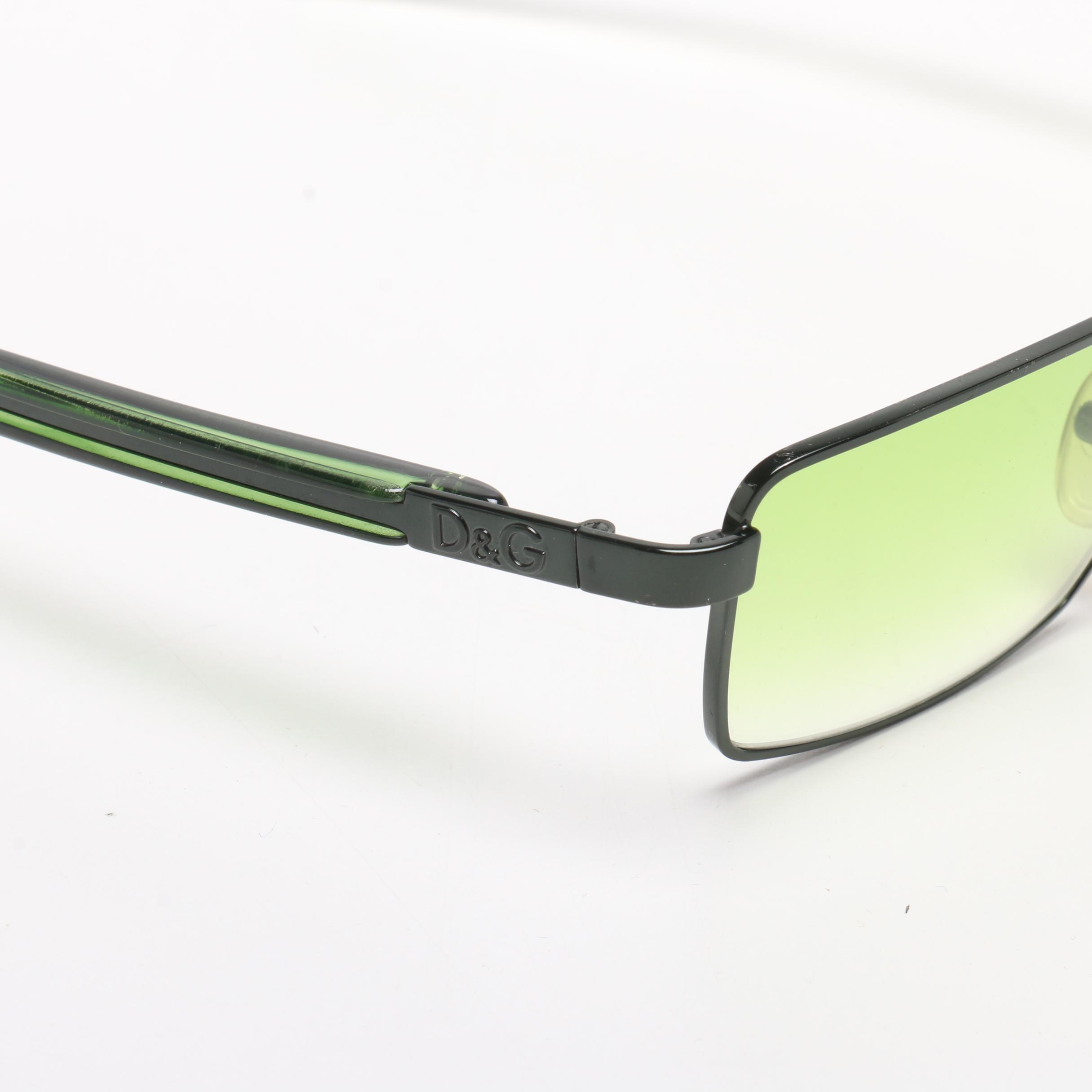 Prada Shield Sunglasses with Rhinestone Accents and Other Designer Sunglasses