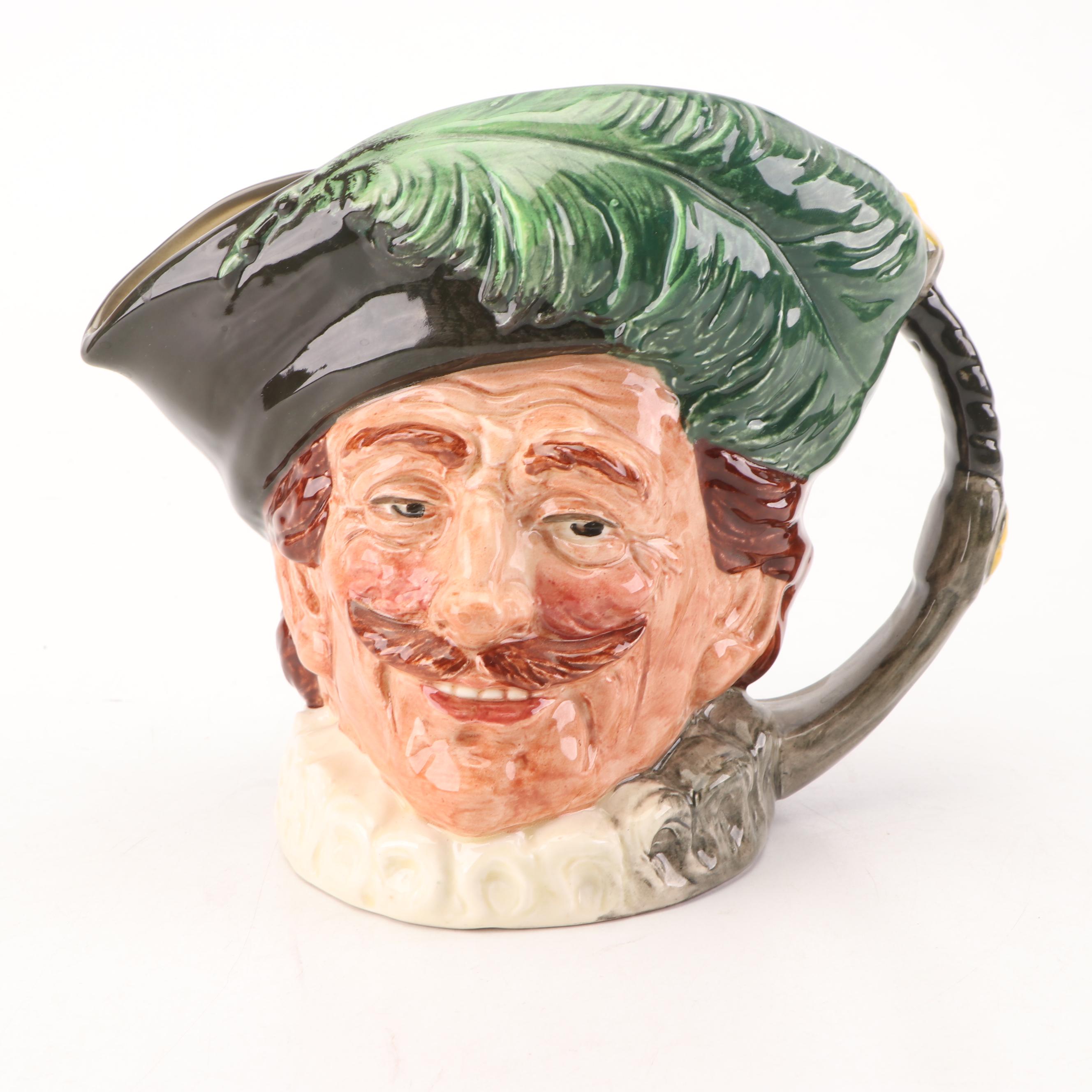 Royal Doulton "The Cavalier" Character Toby Jug