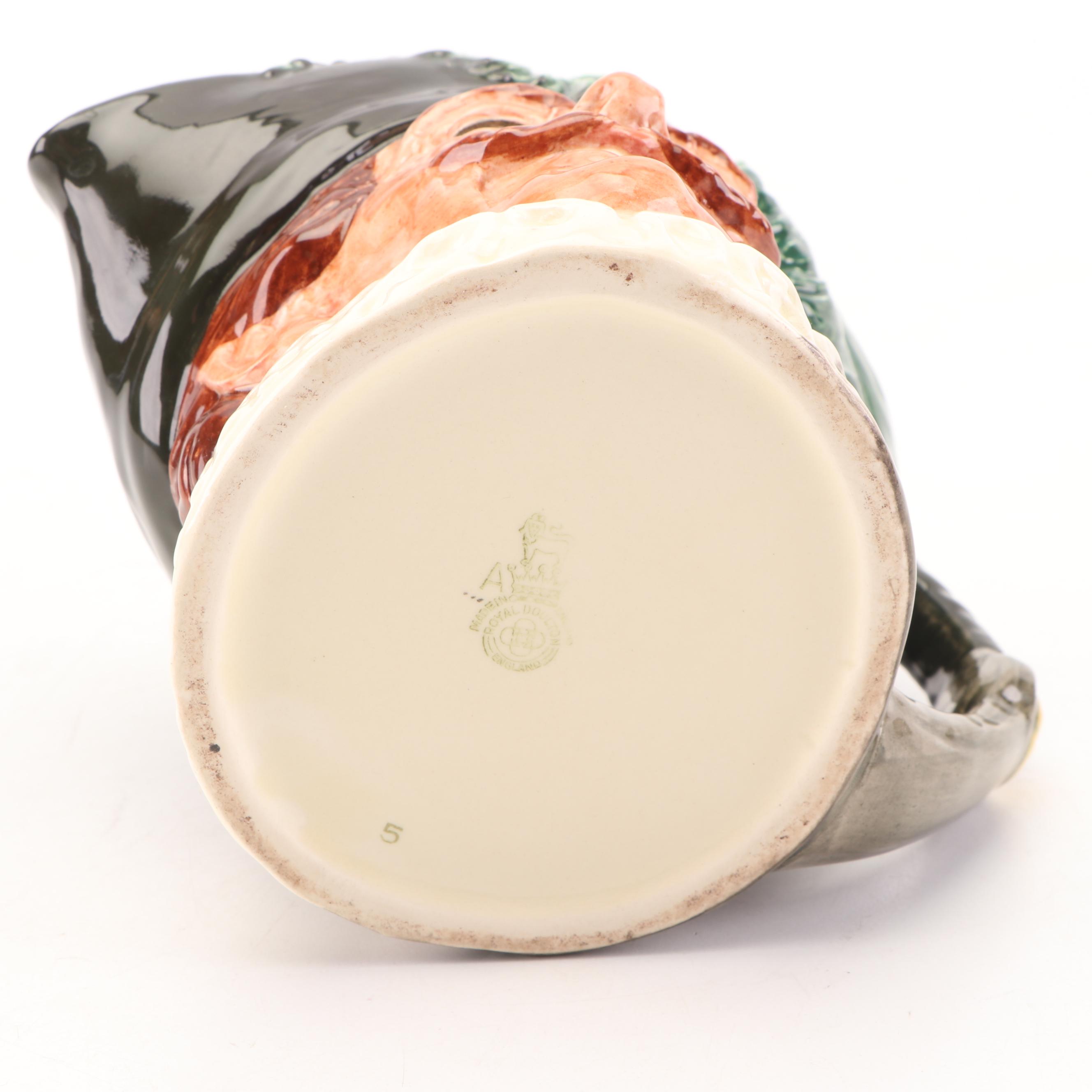 Royal Doulton "The Cavalier" Character Toby Jug