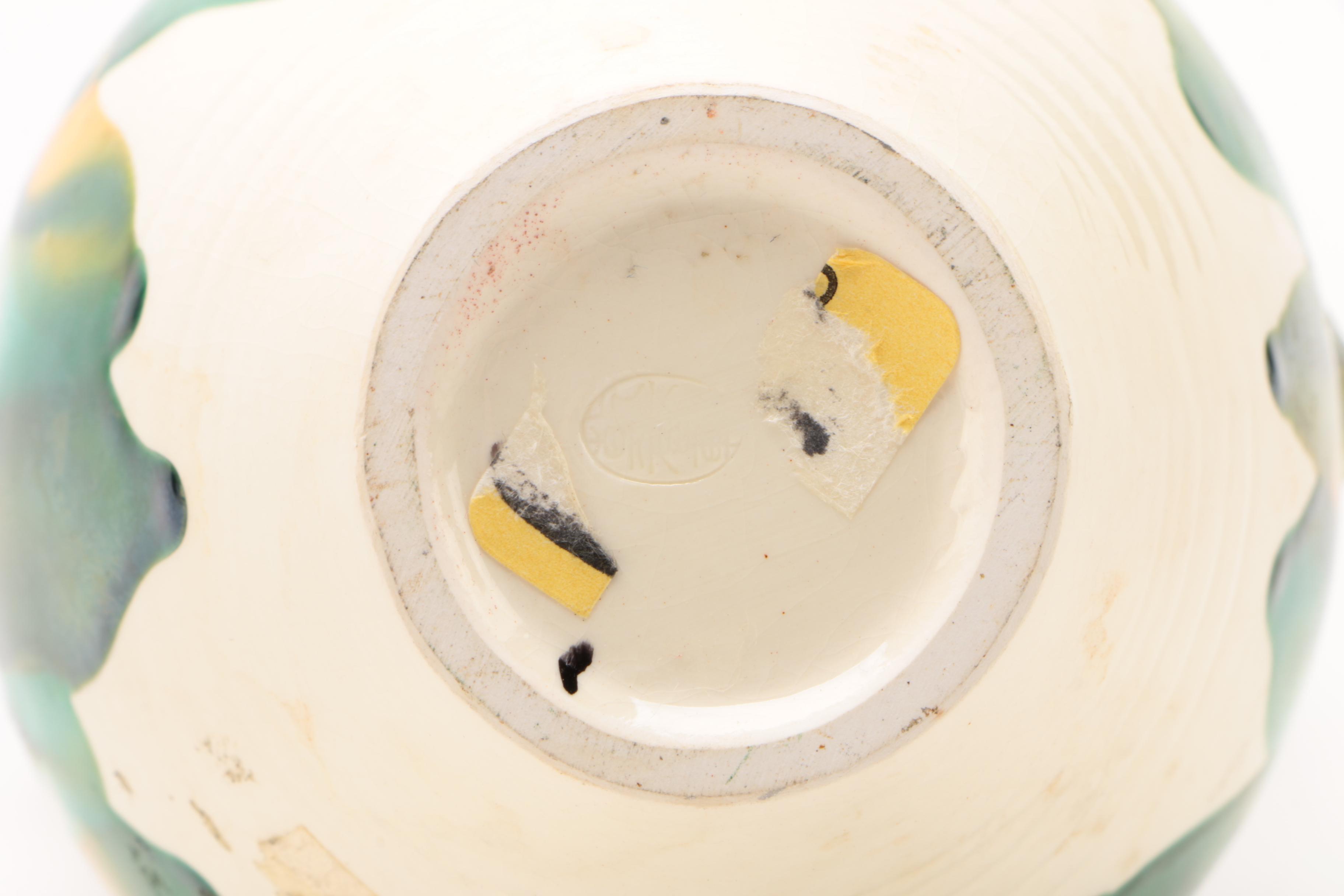 Chinese Sancai Ceramic Amphora