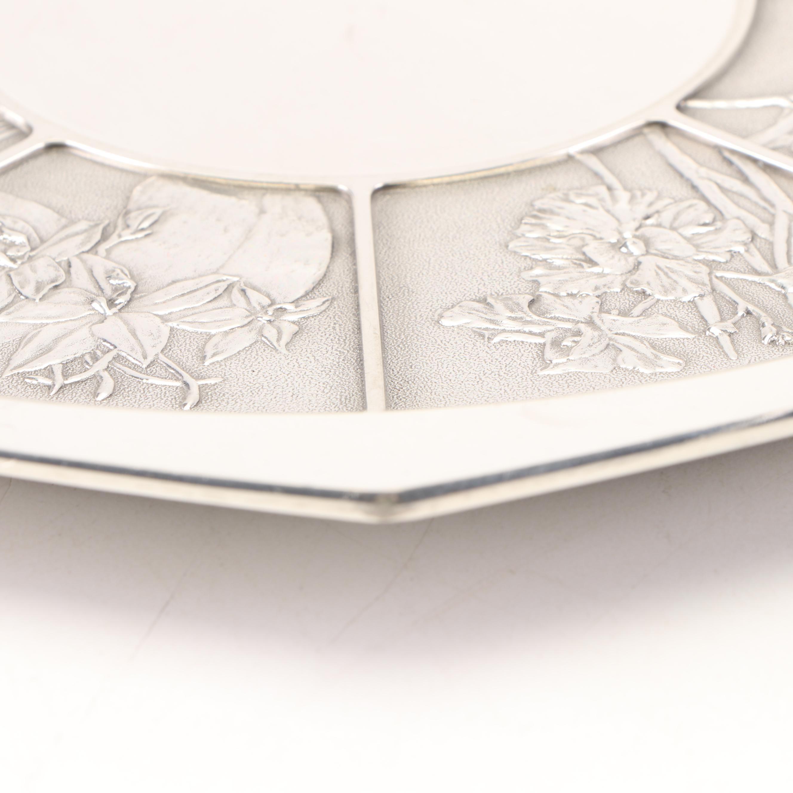 Royal Selangor Pewter Hollowware Teapot with Cream and Sugar Set EBTH