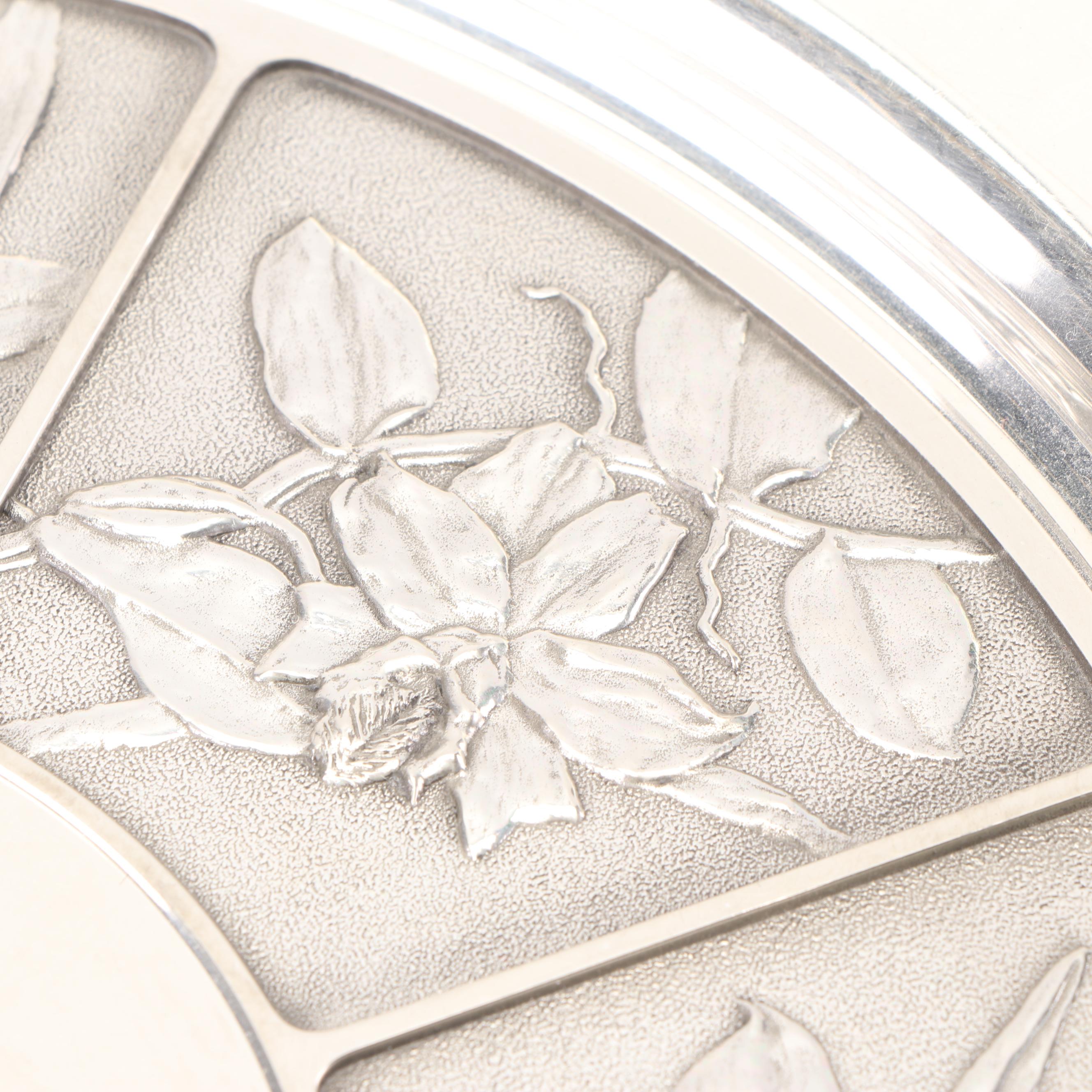 Royal Selangor Pewter Hollowware Teapot with Cream and Sugar Set