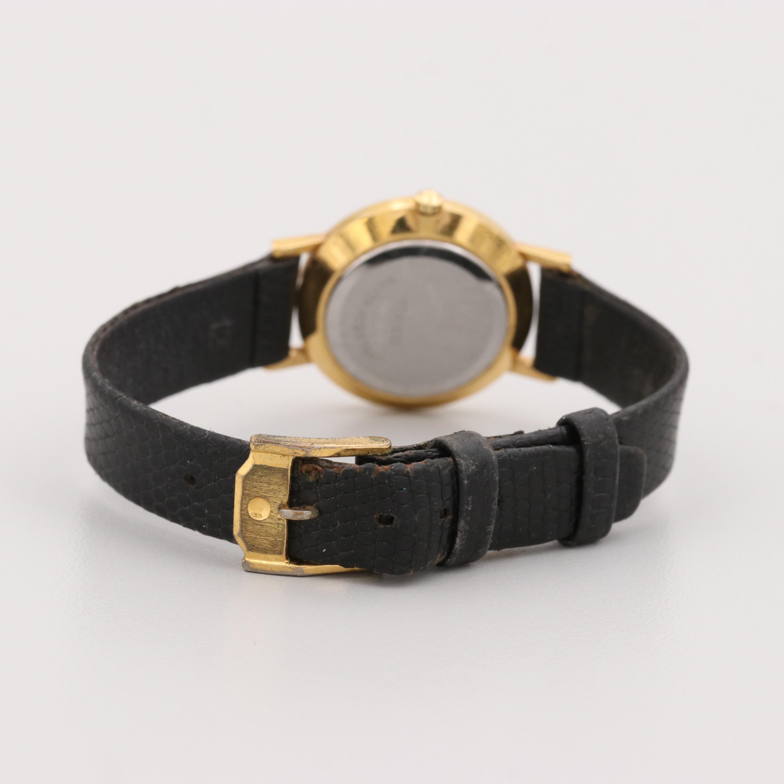 Movado Museum Piece Gold Tone Watch