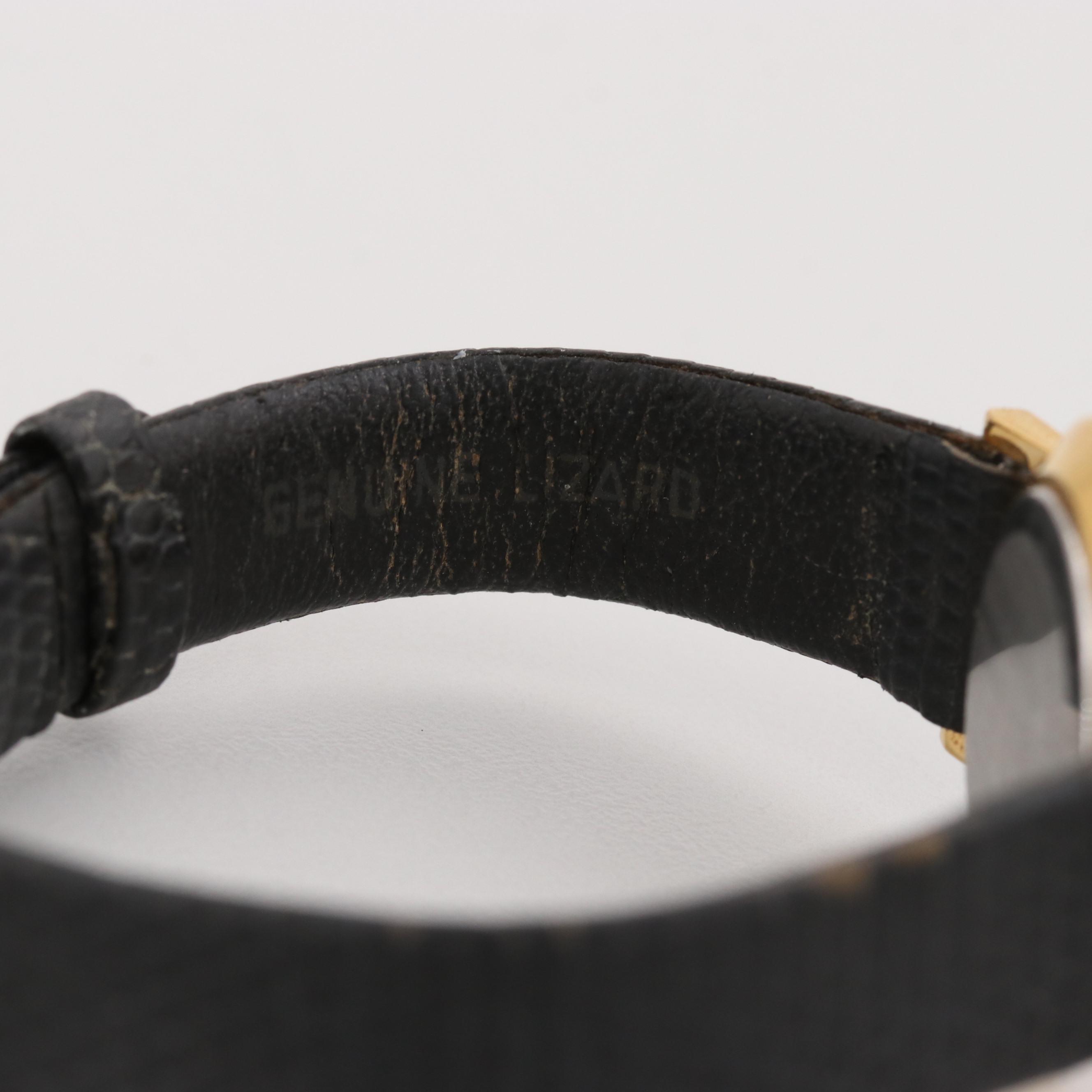 Movado Museum Piece Gold Tone Watch