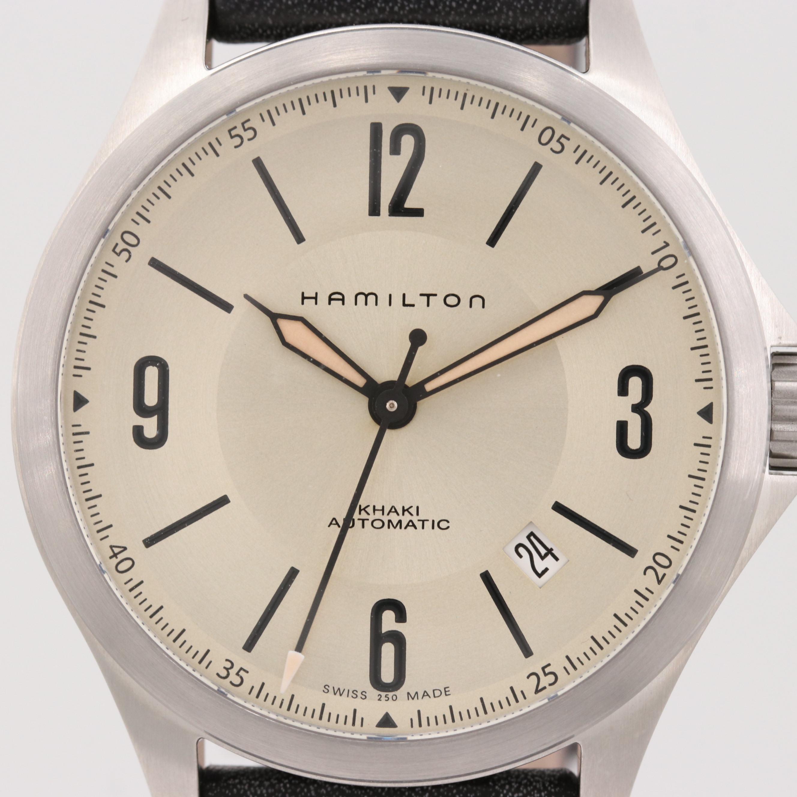 Hamilton Khaki Aviation Stainless Steel Automatic Watch