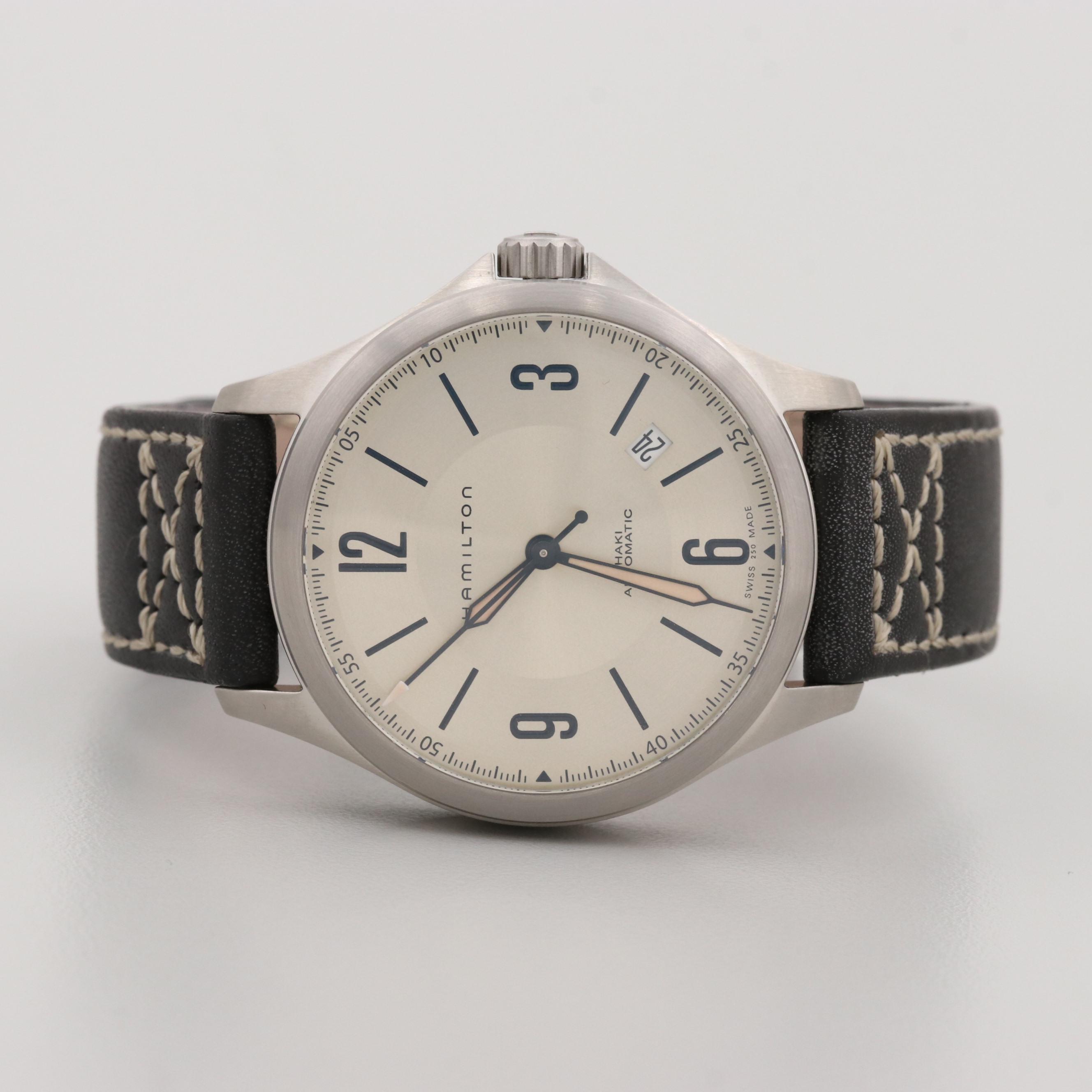 Hamilton Khaki Aviation Stainless Steel Automatic Watch