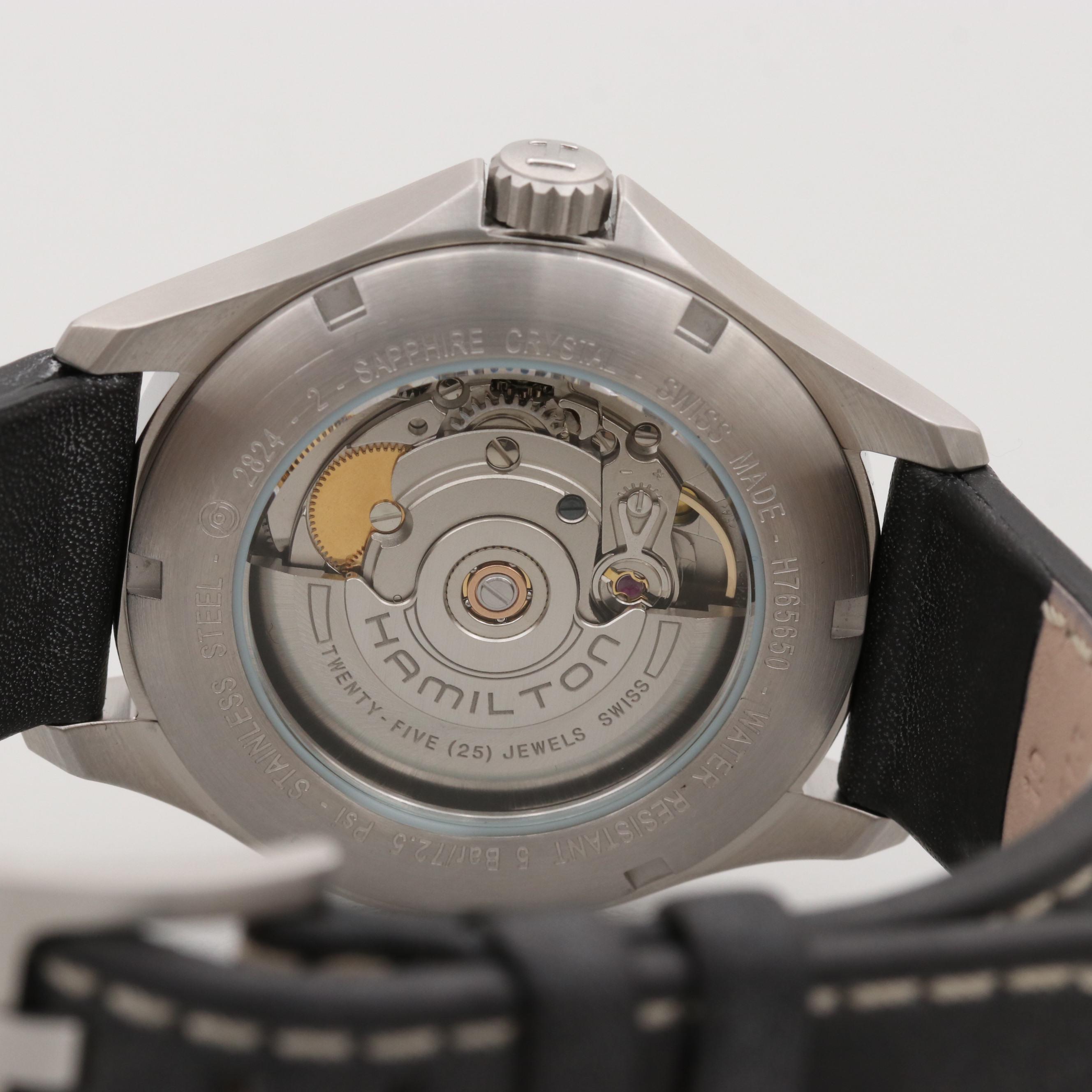 Hamilton Khaki Aviation Stainless Steel Automatic Watch