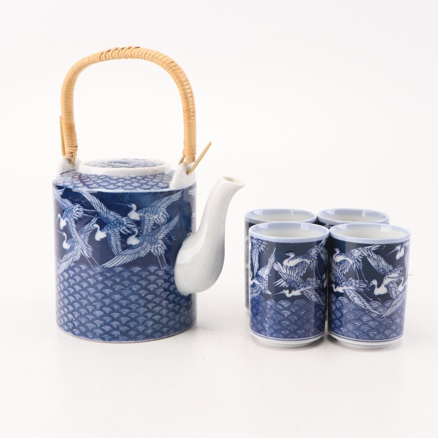 Japanese Porcelain Tea Set