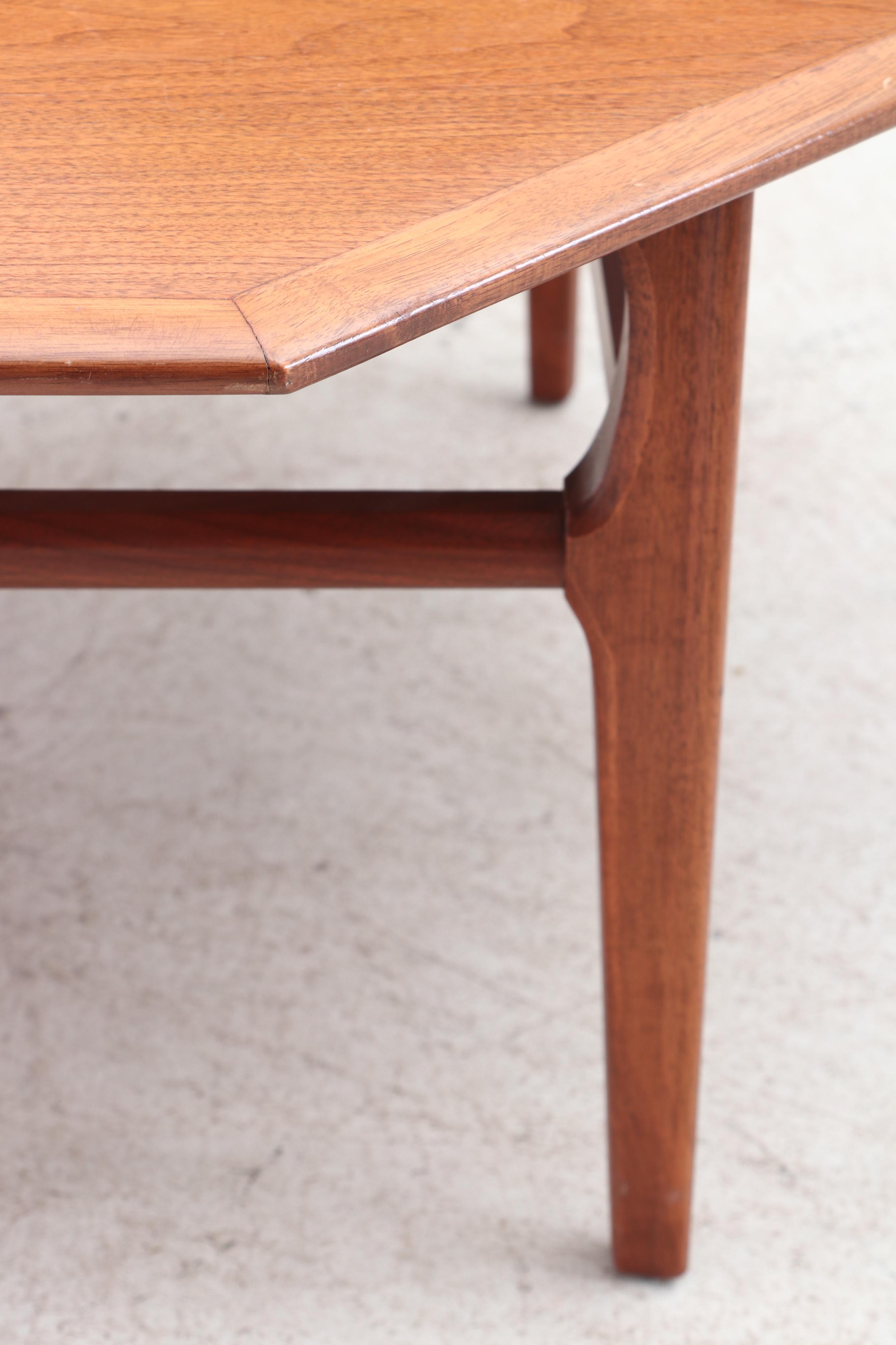 Danish Modern Octagonal Coffee Table