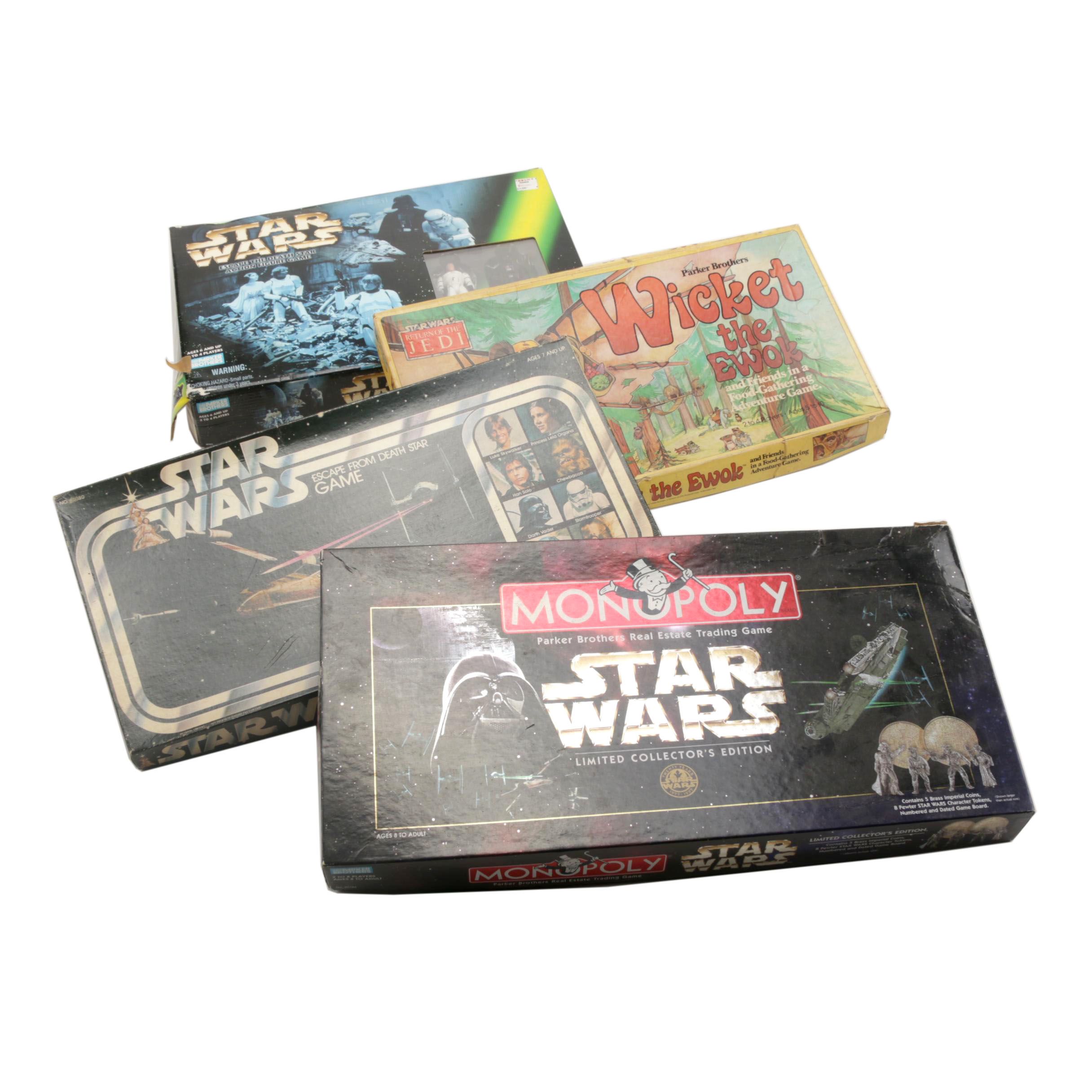 Parker Brothers and Kenner "Star Wars" Board Games