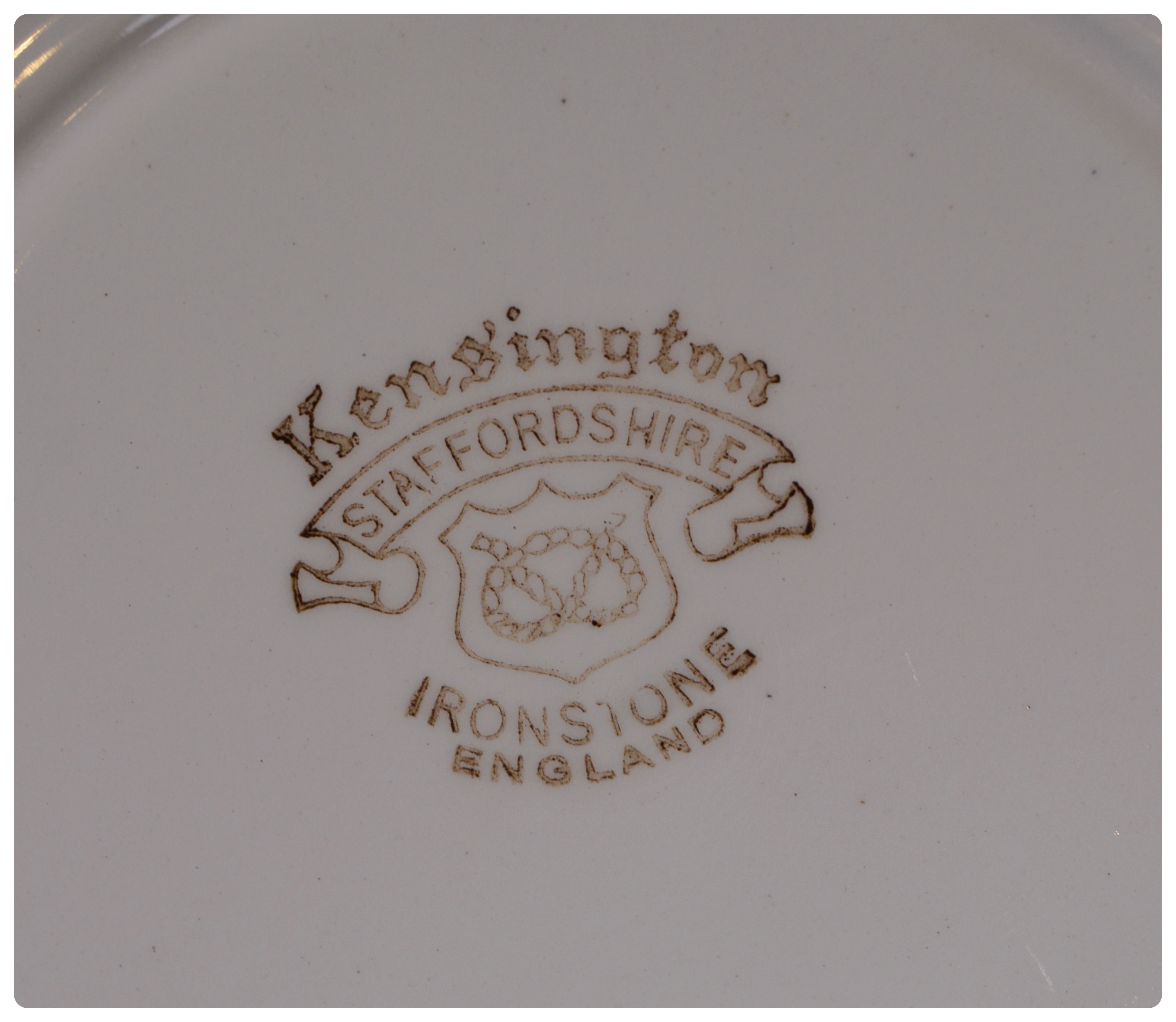 Kensington Staffordshire Ironstone Dinnerware