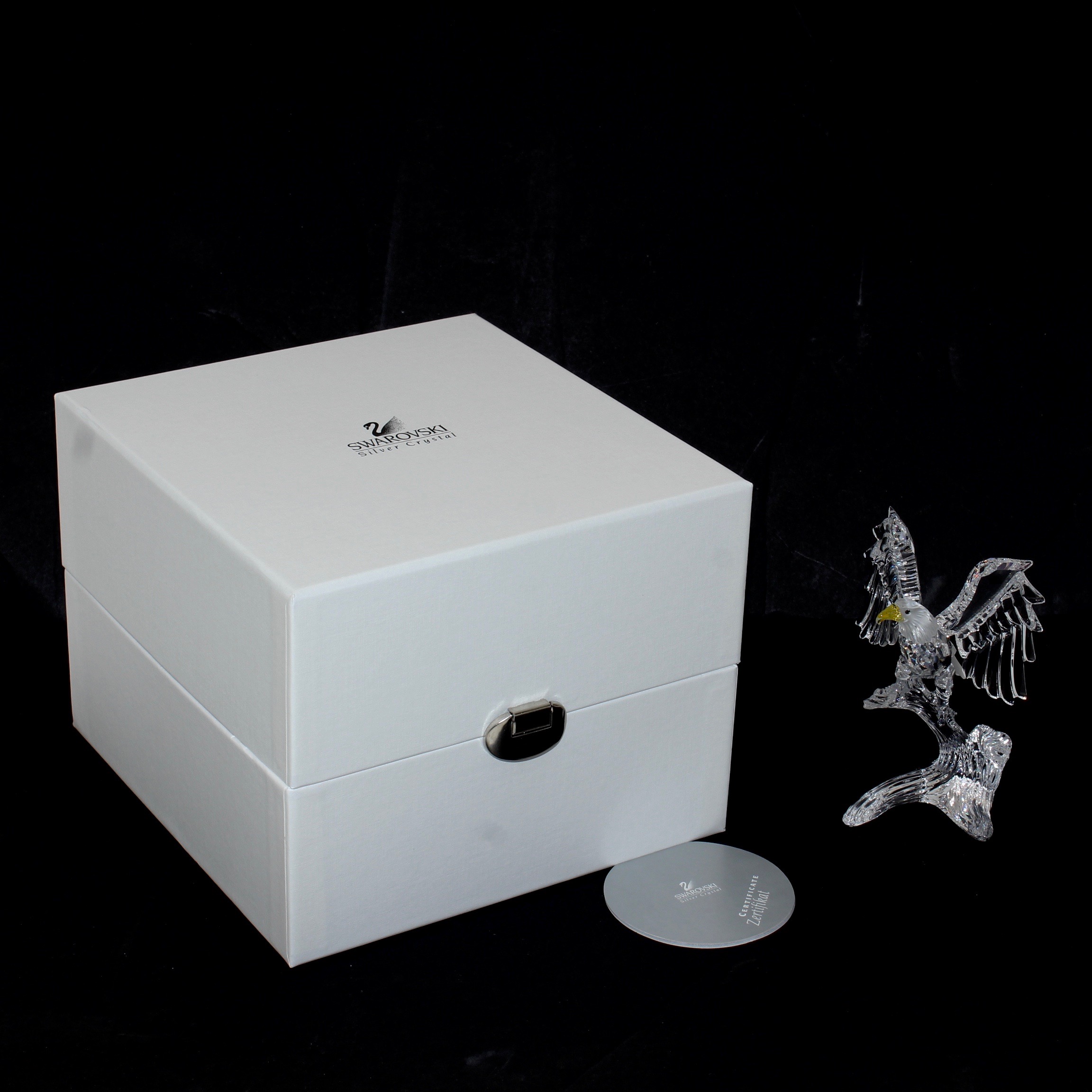 Swarovski Crystal Eagle Figurine