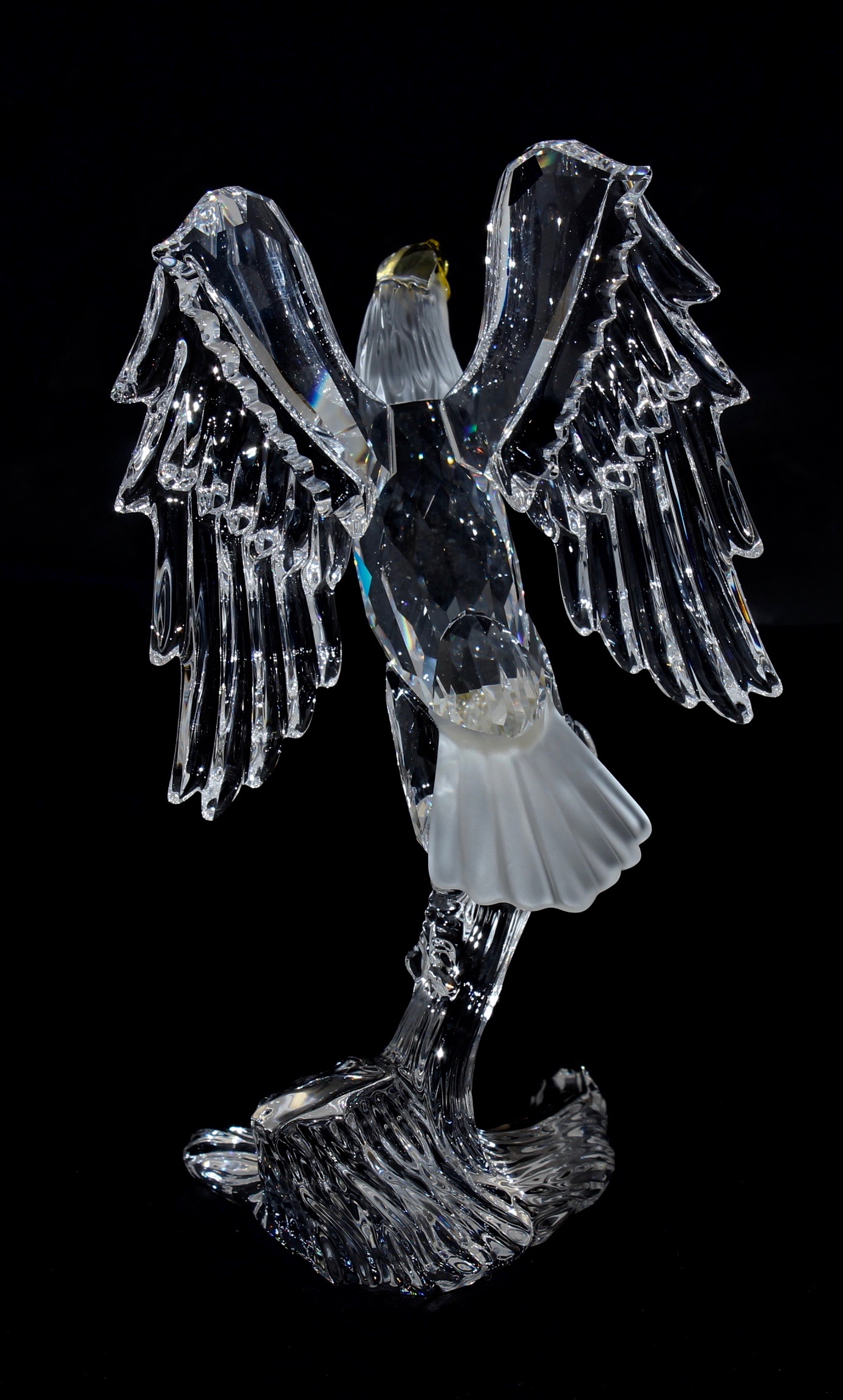 Swarovski Crystal Eagle Figurine