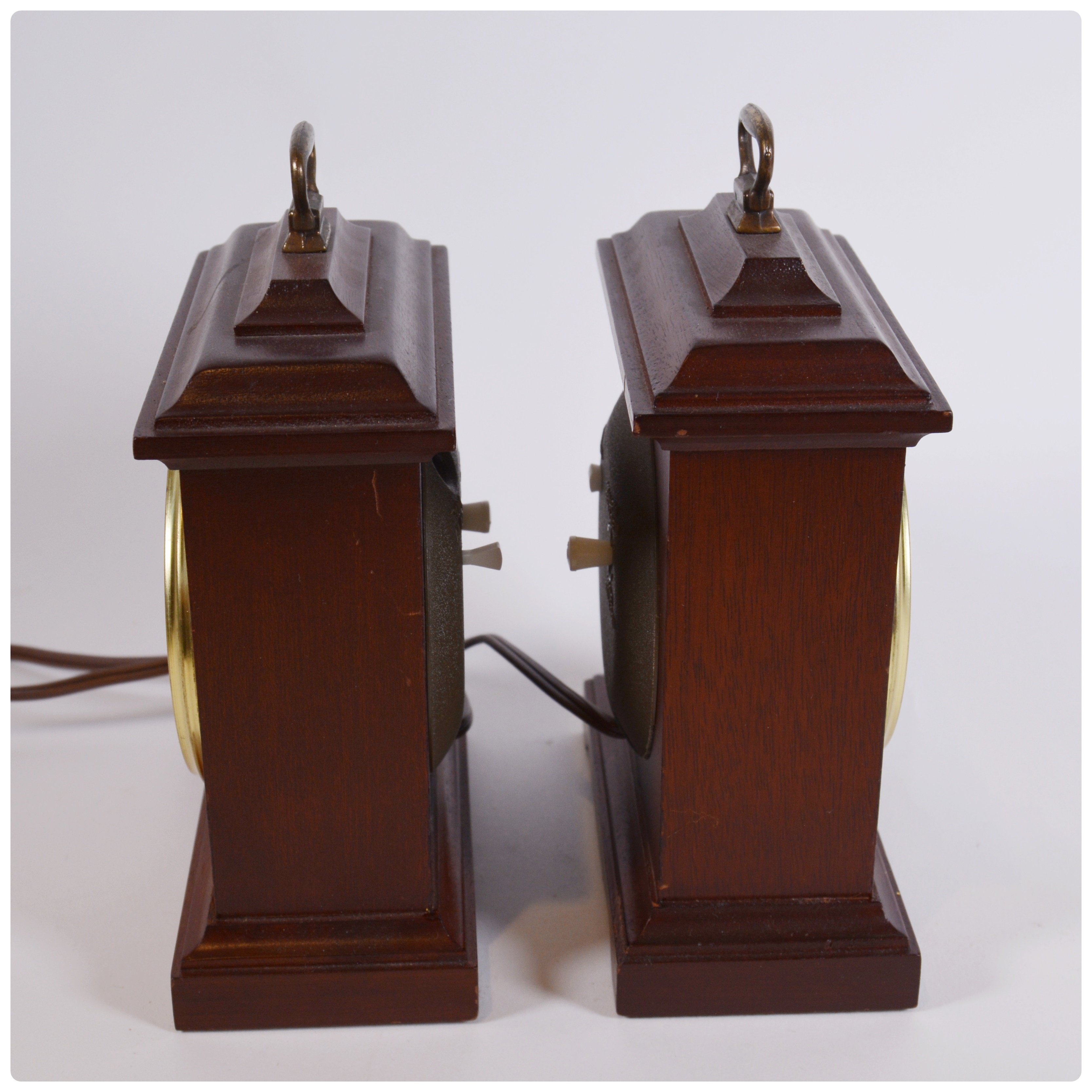 Seth Thomas "Buckingham" Electric Carriage Alarm Clocks