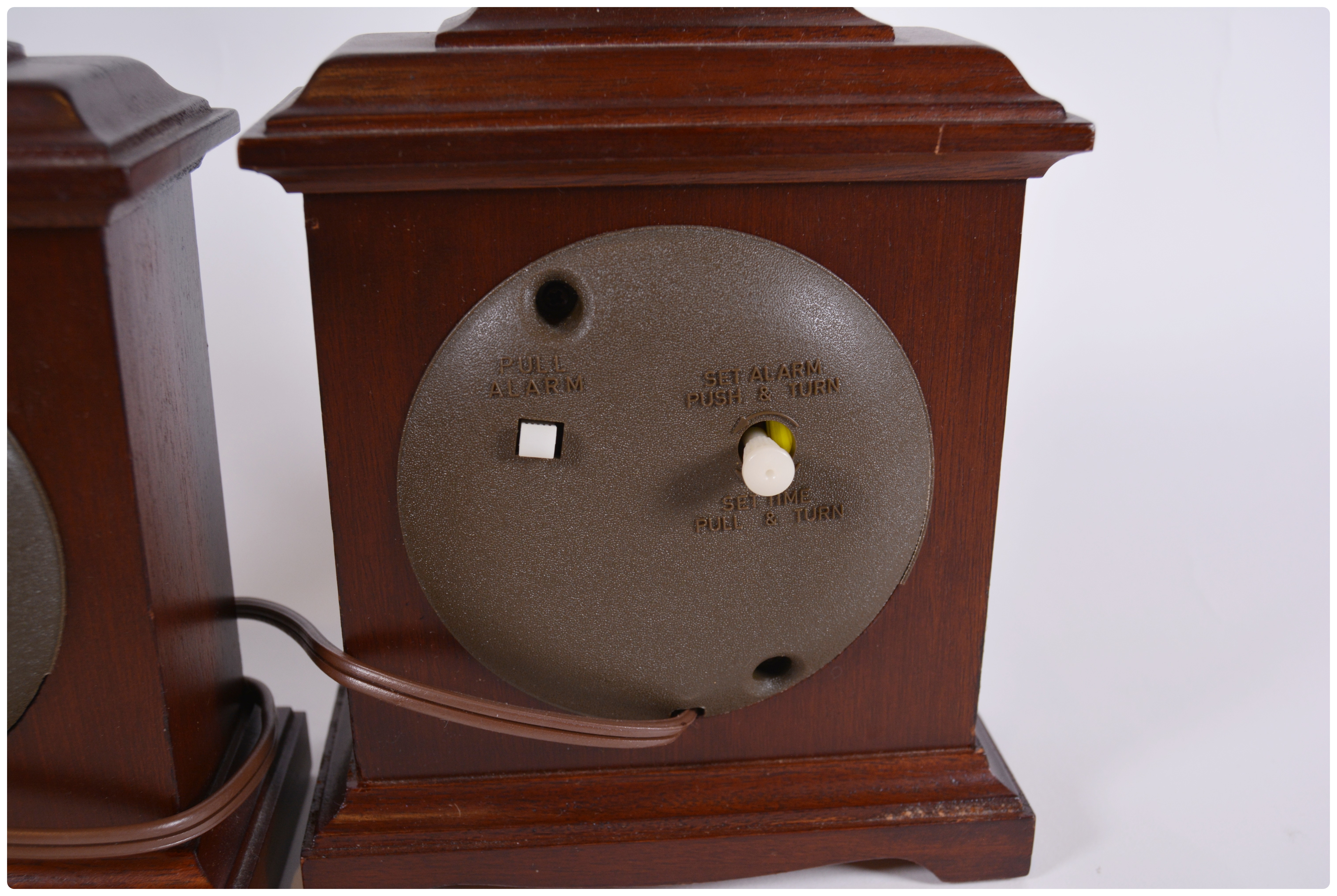 Seth Thomas "Buckingham" Electric Carriage Alarm Clocks