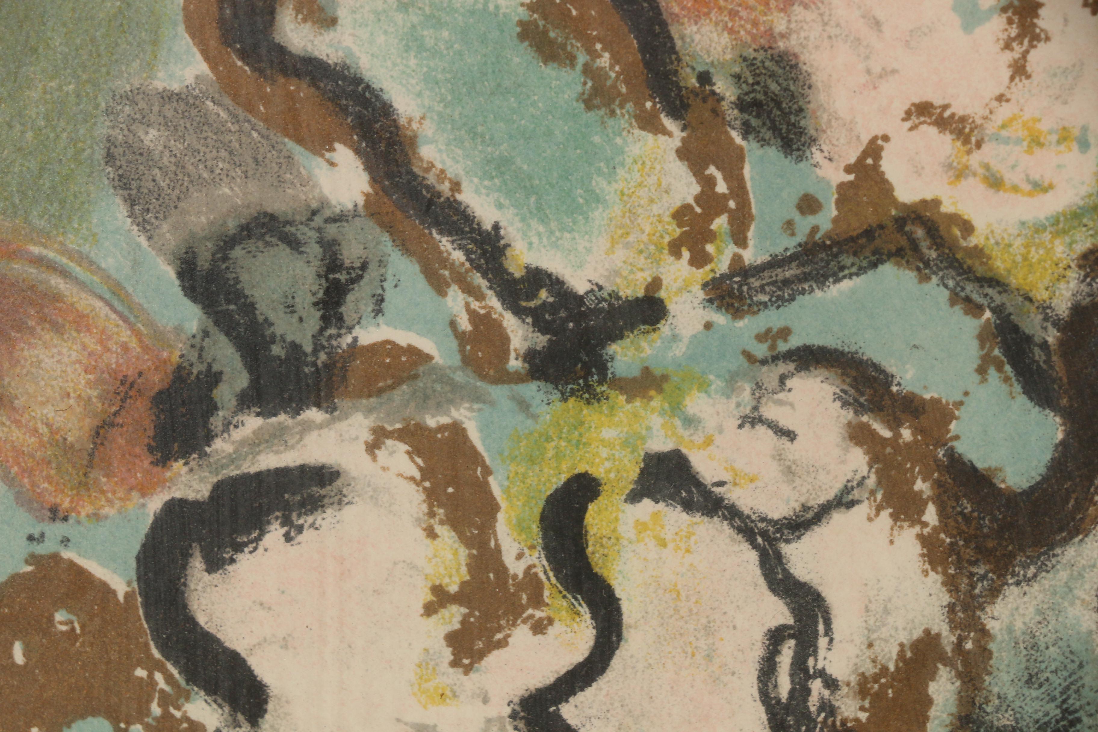 Georges Rouault 1938 Lithograph for "Verve"