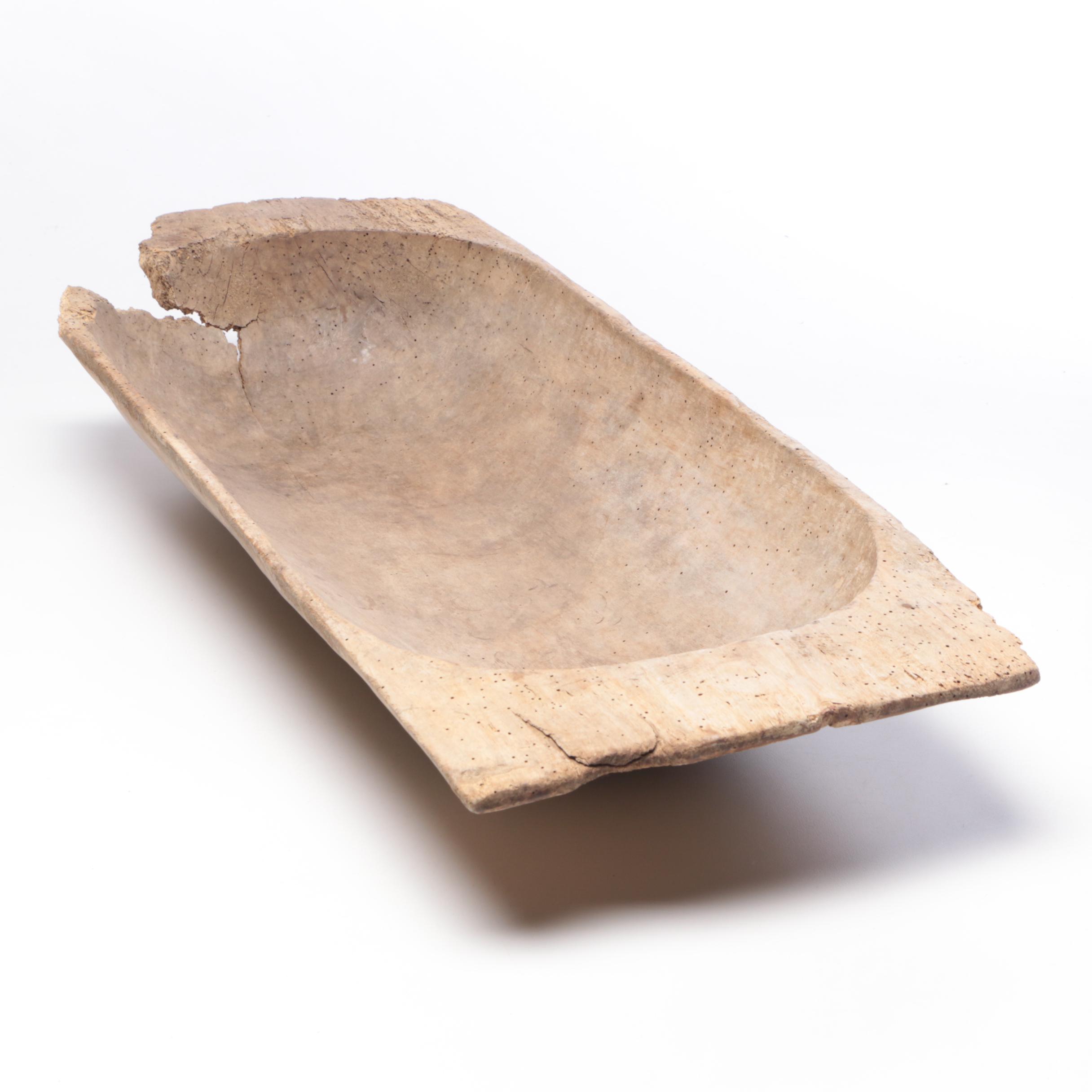 Antique Wood Trencher