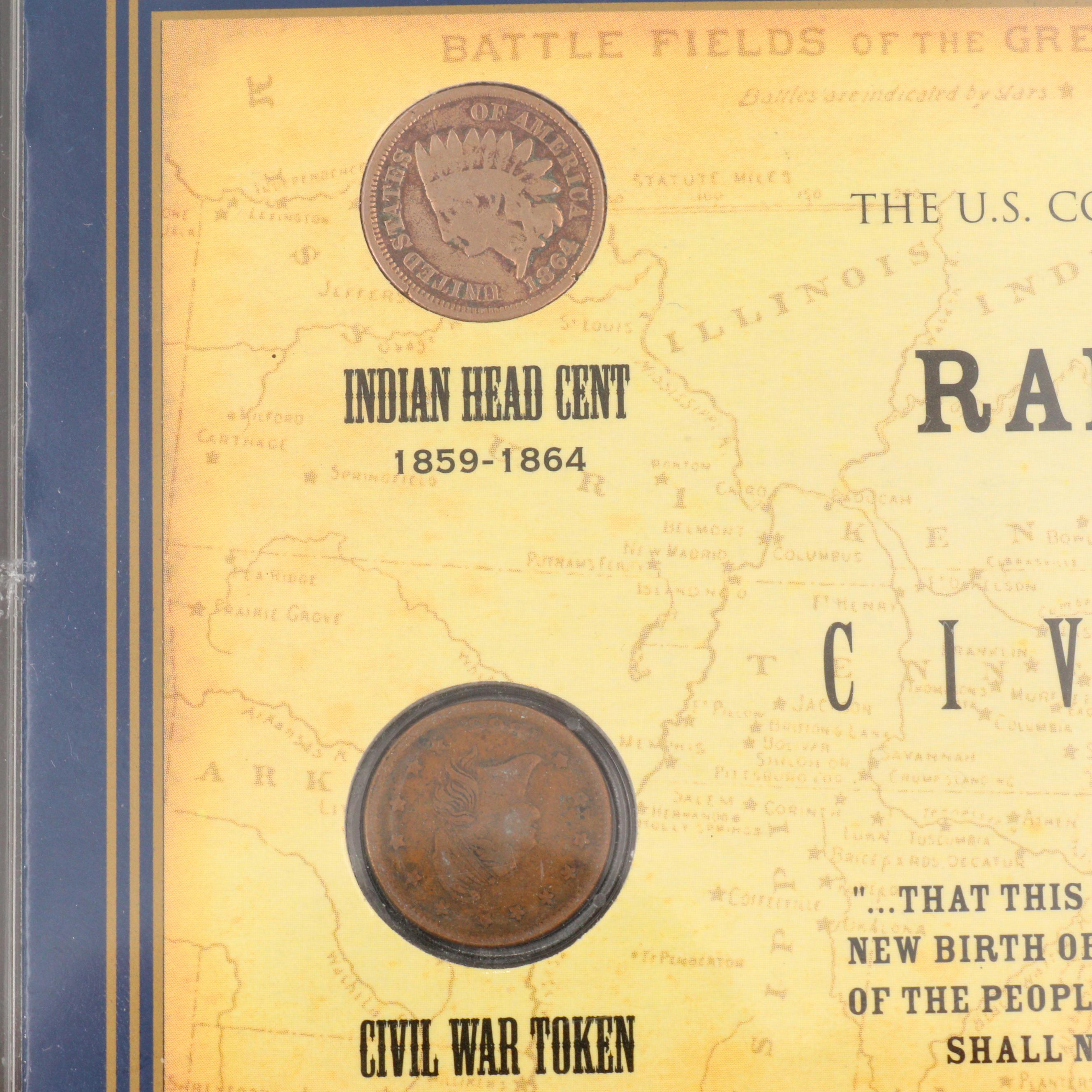 "Rare Coins of the Civil War" Coin Set