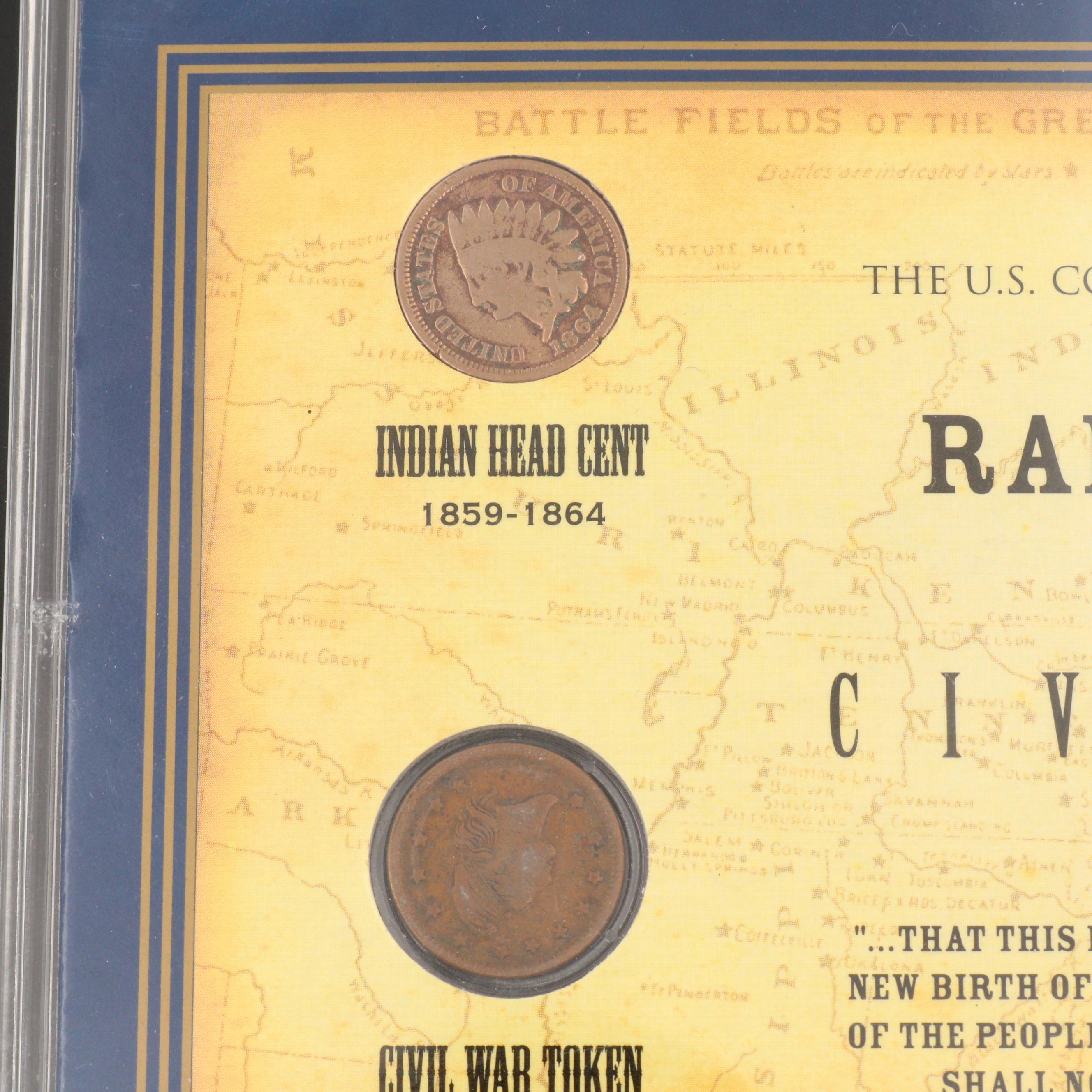 "Rare Coins of the Civil War" Coin Set