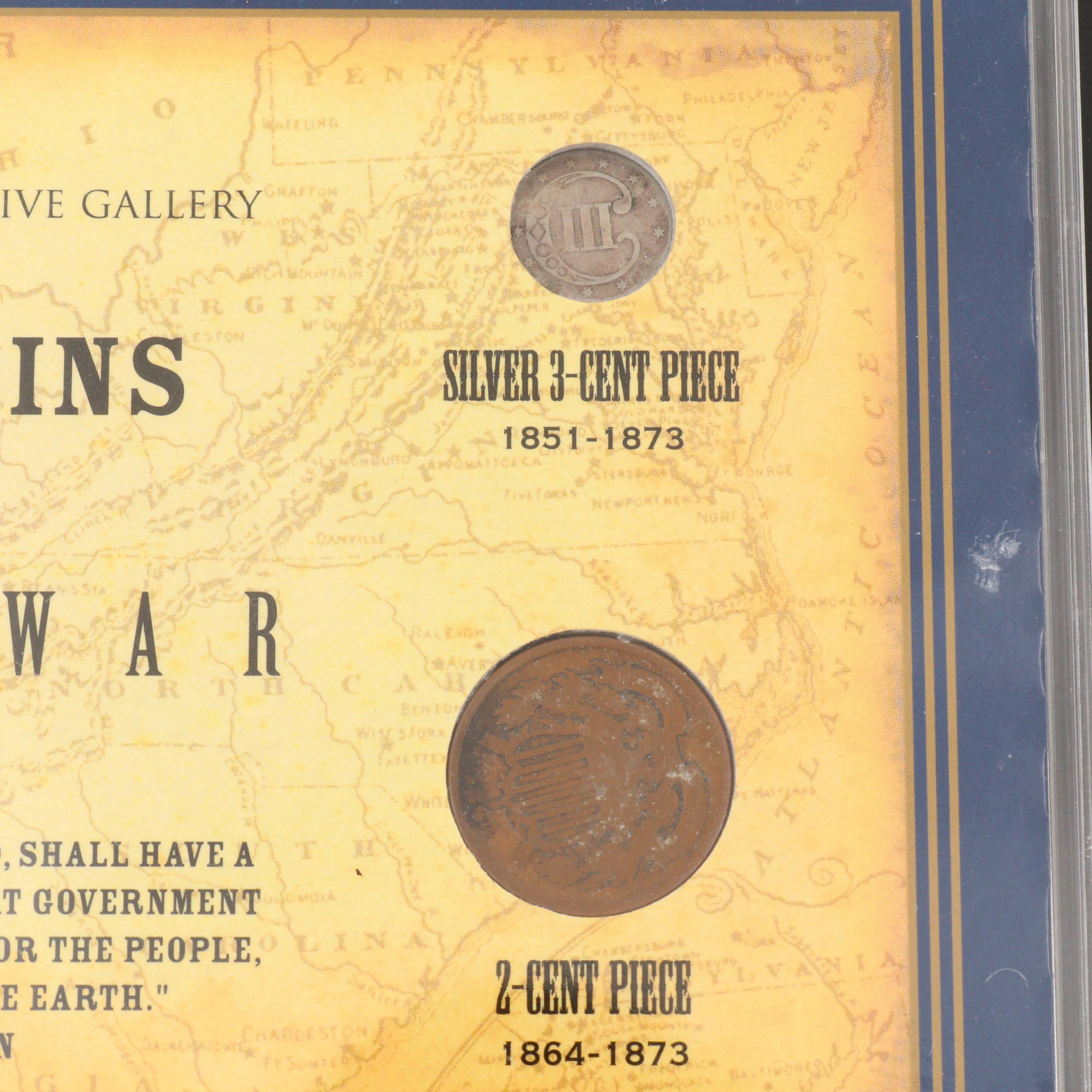 "Rare Coins of the Civil War" Coin Set