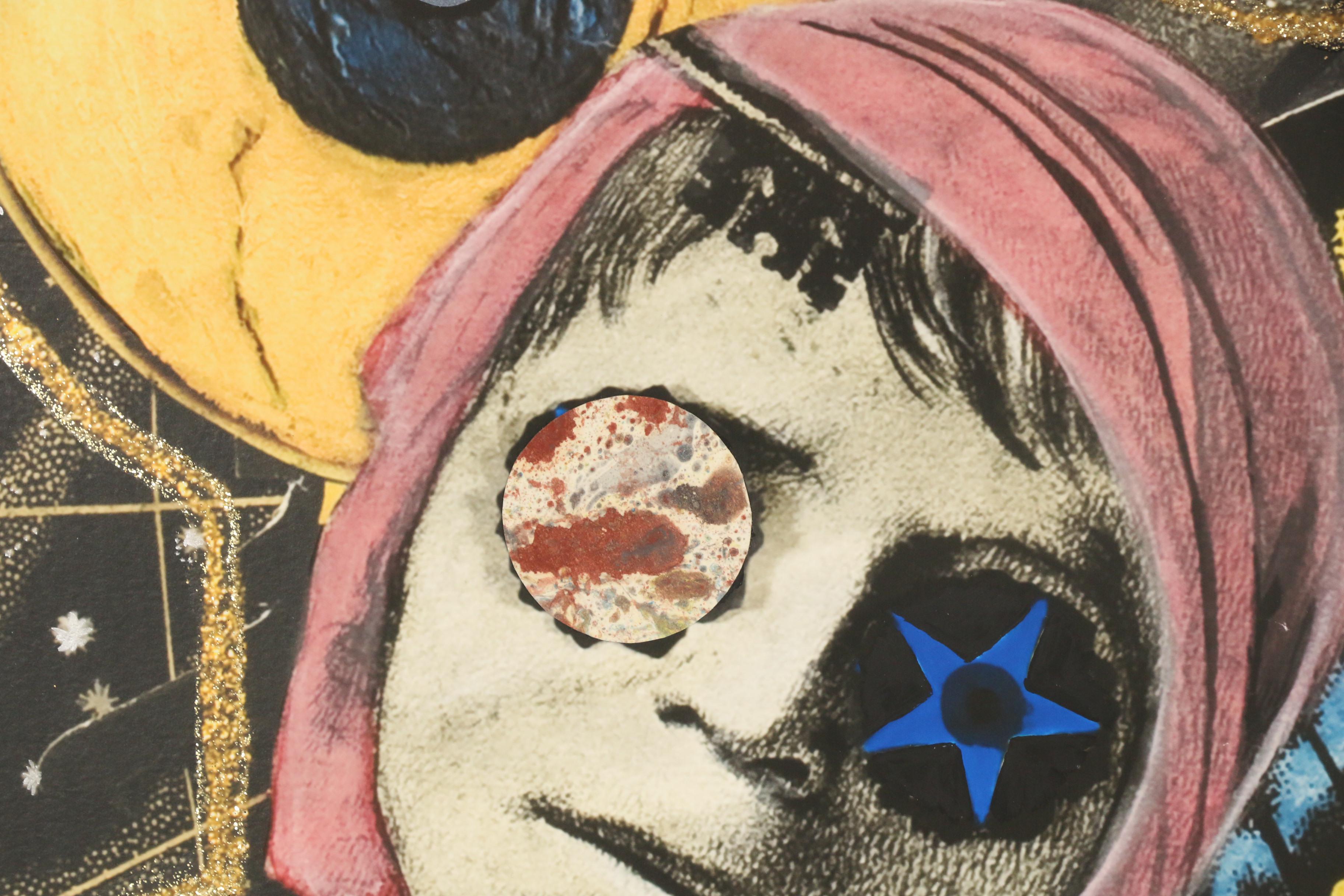 Nick Bubash 2012 Embellished Giclée "PGH 250"