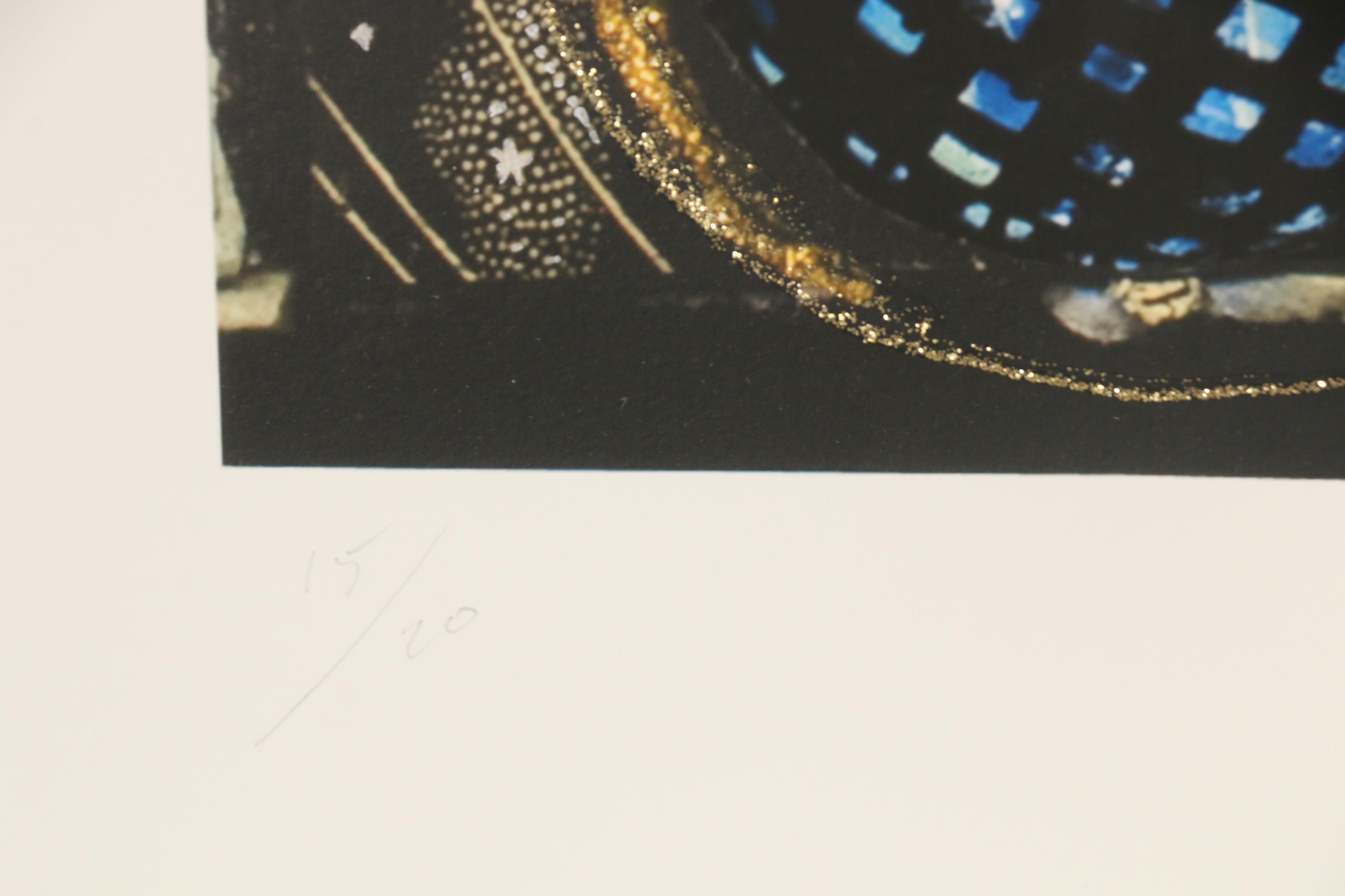 Nick Bubash 2012 Embellished Giclée "PGH 250"