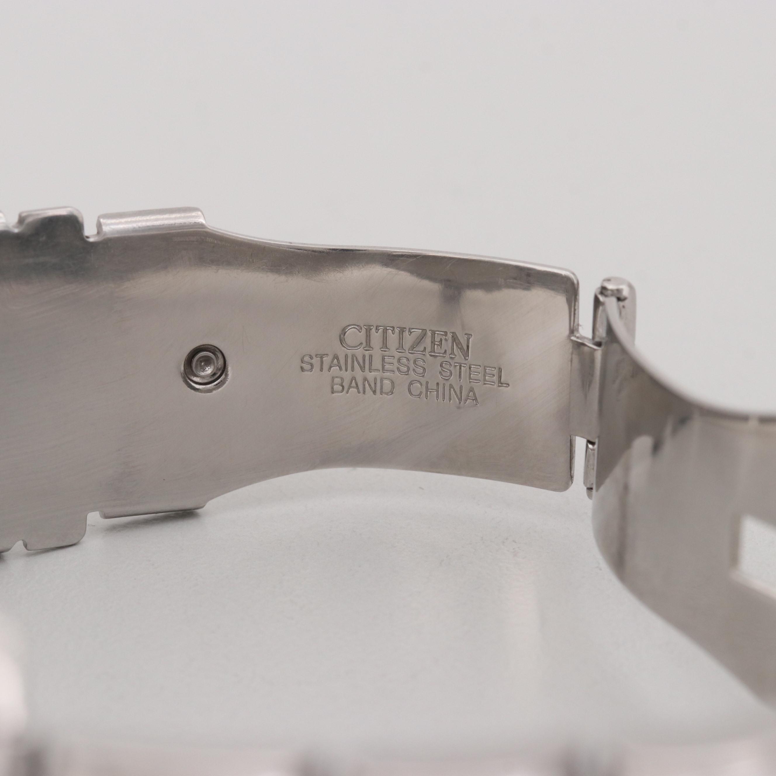 Citizen Eco-Drive Stainless Steel Perpetual Calendar Watch