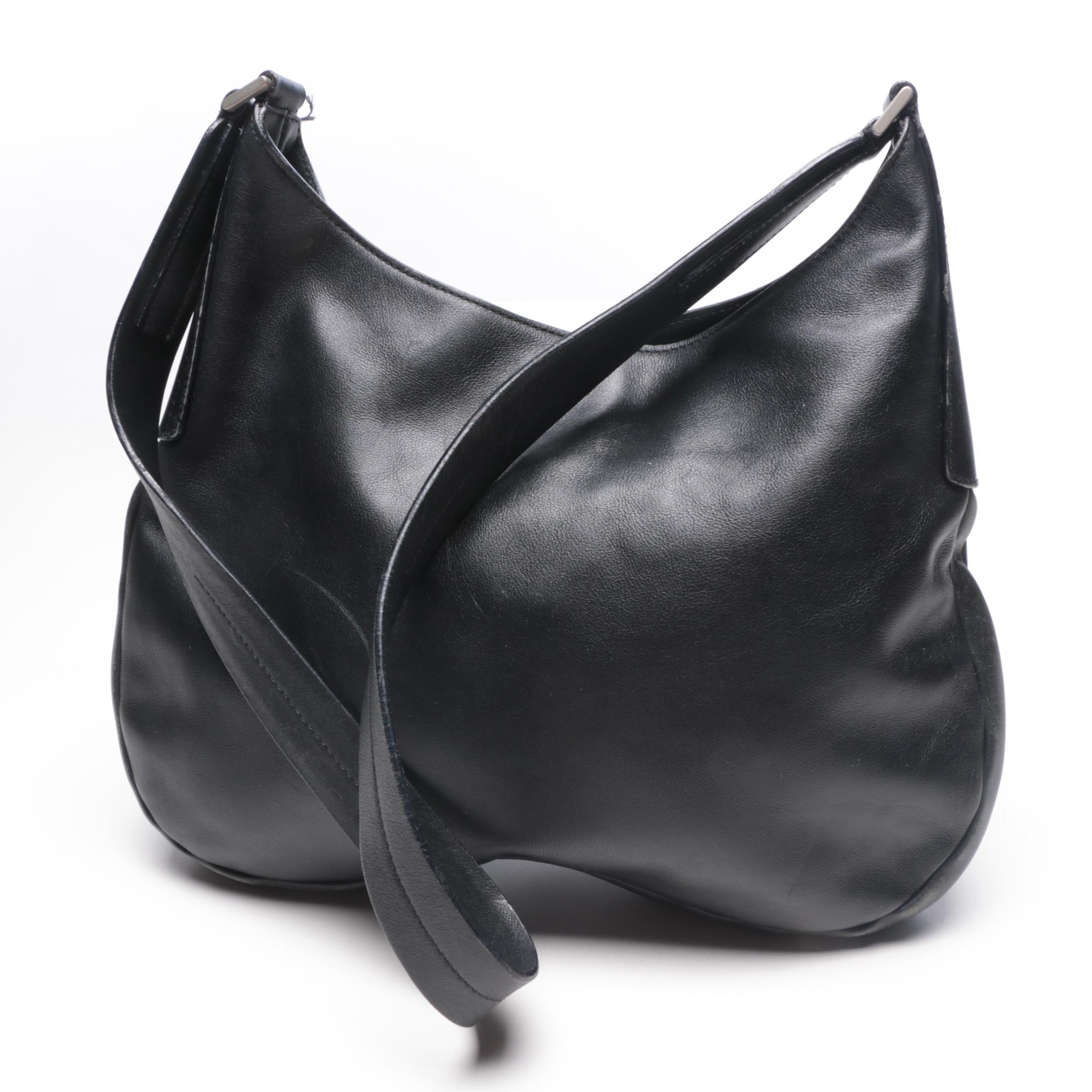 Prada Black Leather Handbag