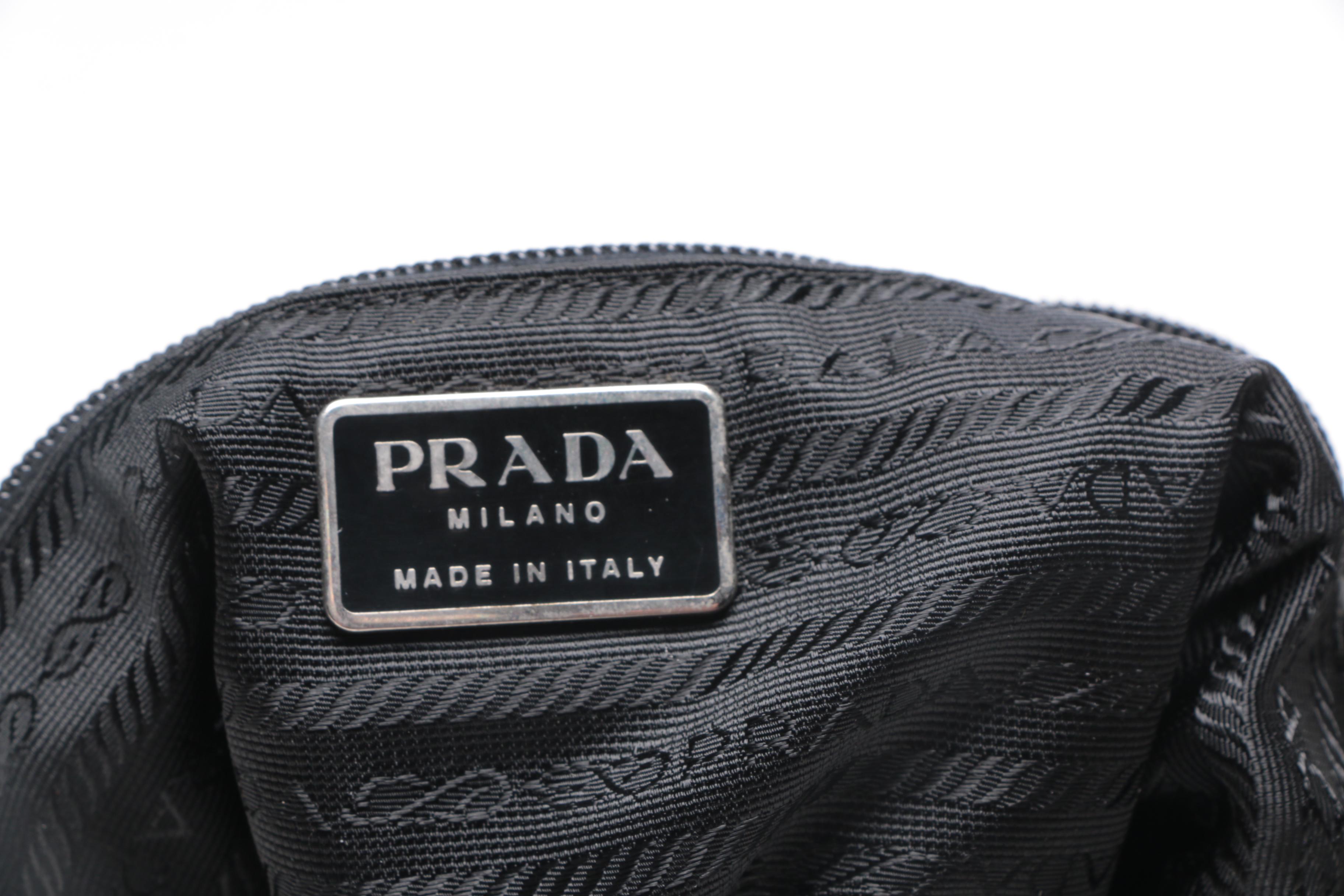 Prada Black Leather Handbag
