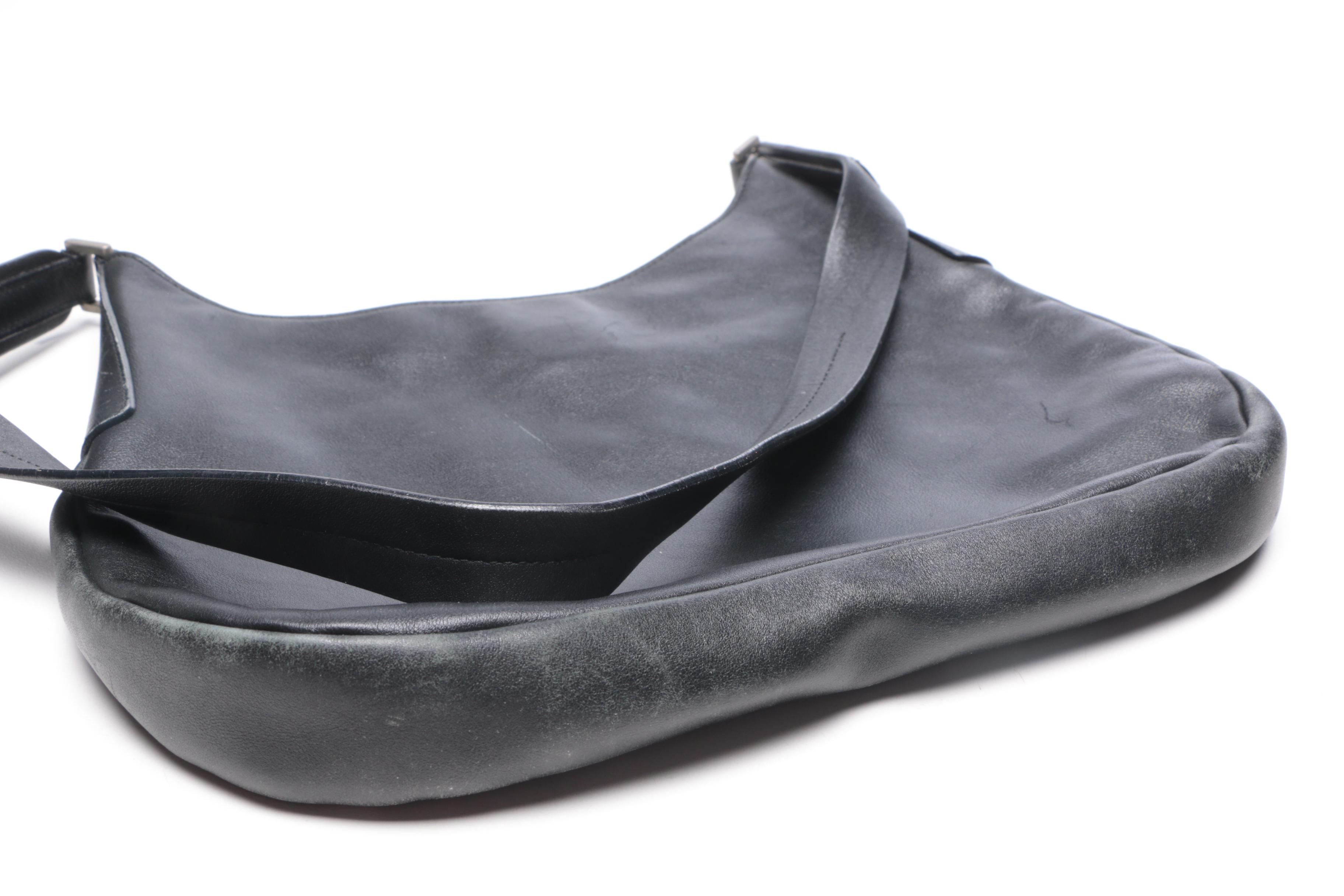 Prada Black Leather Handbag