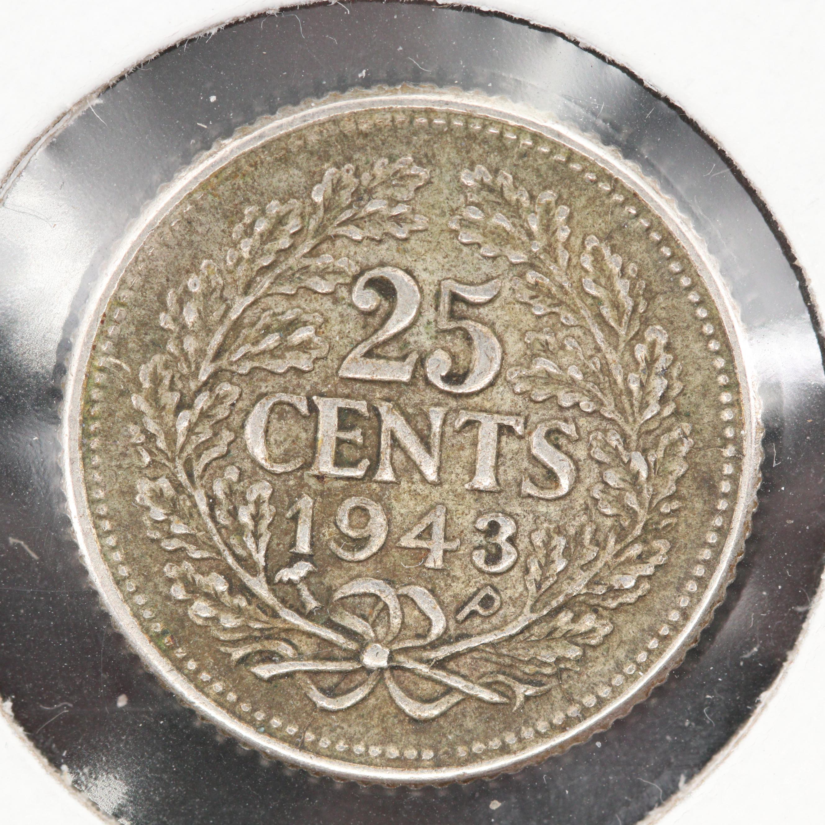Fourteen Foreign Silver Coins