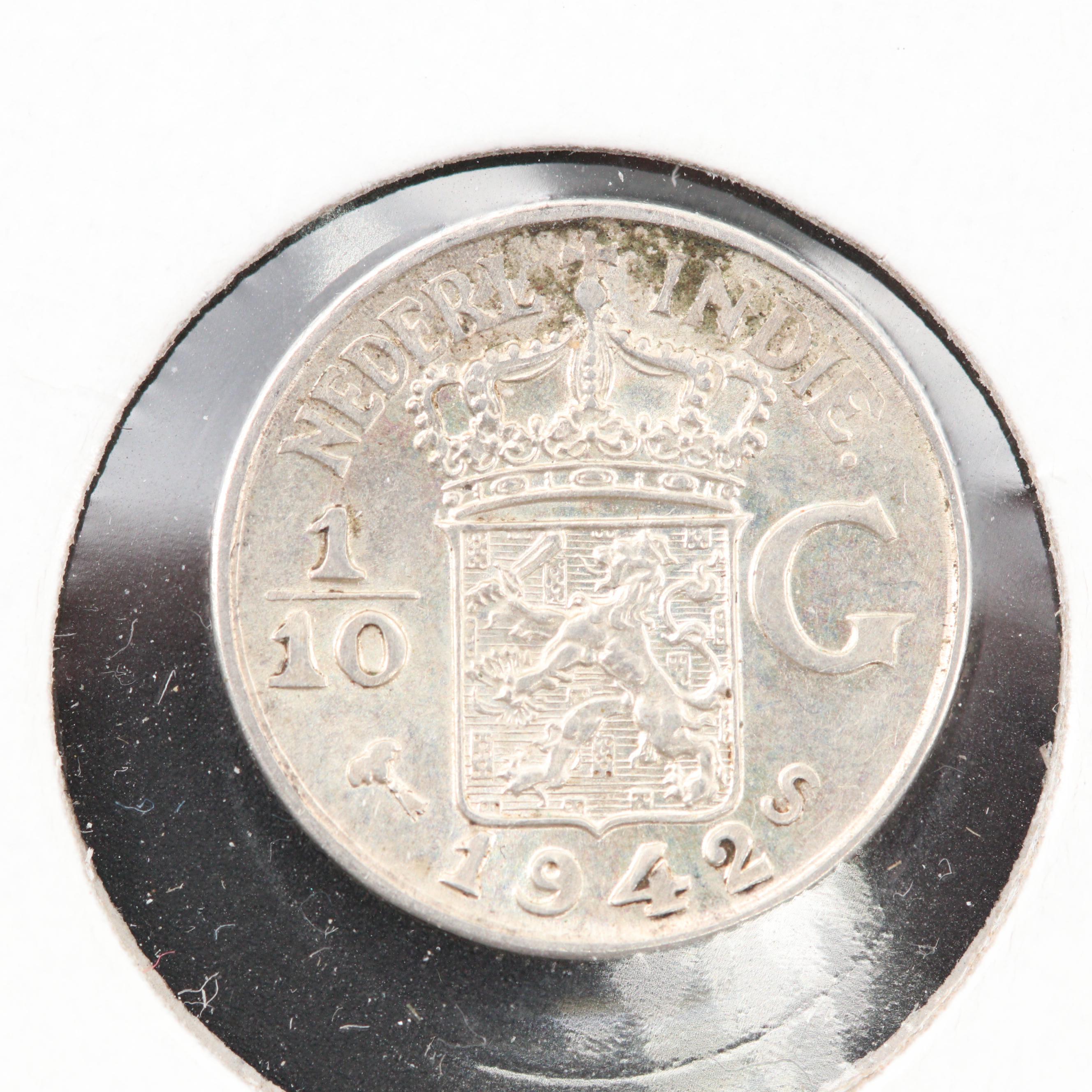 Fourteen Foreign Silver Coins
