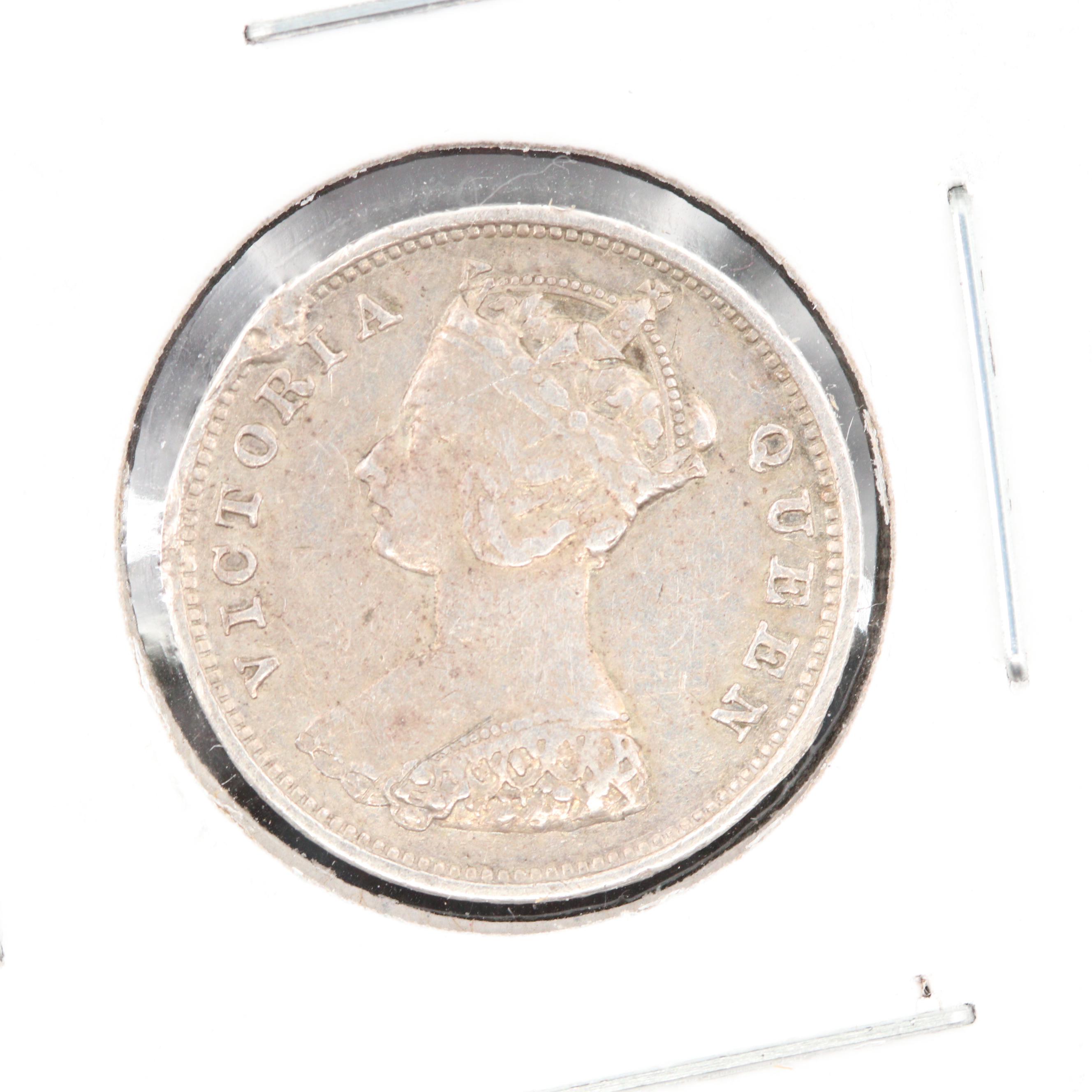 Fourteen Foreign Silver Coins