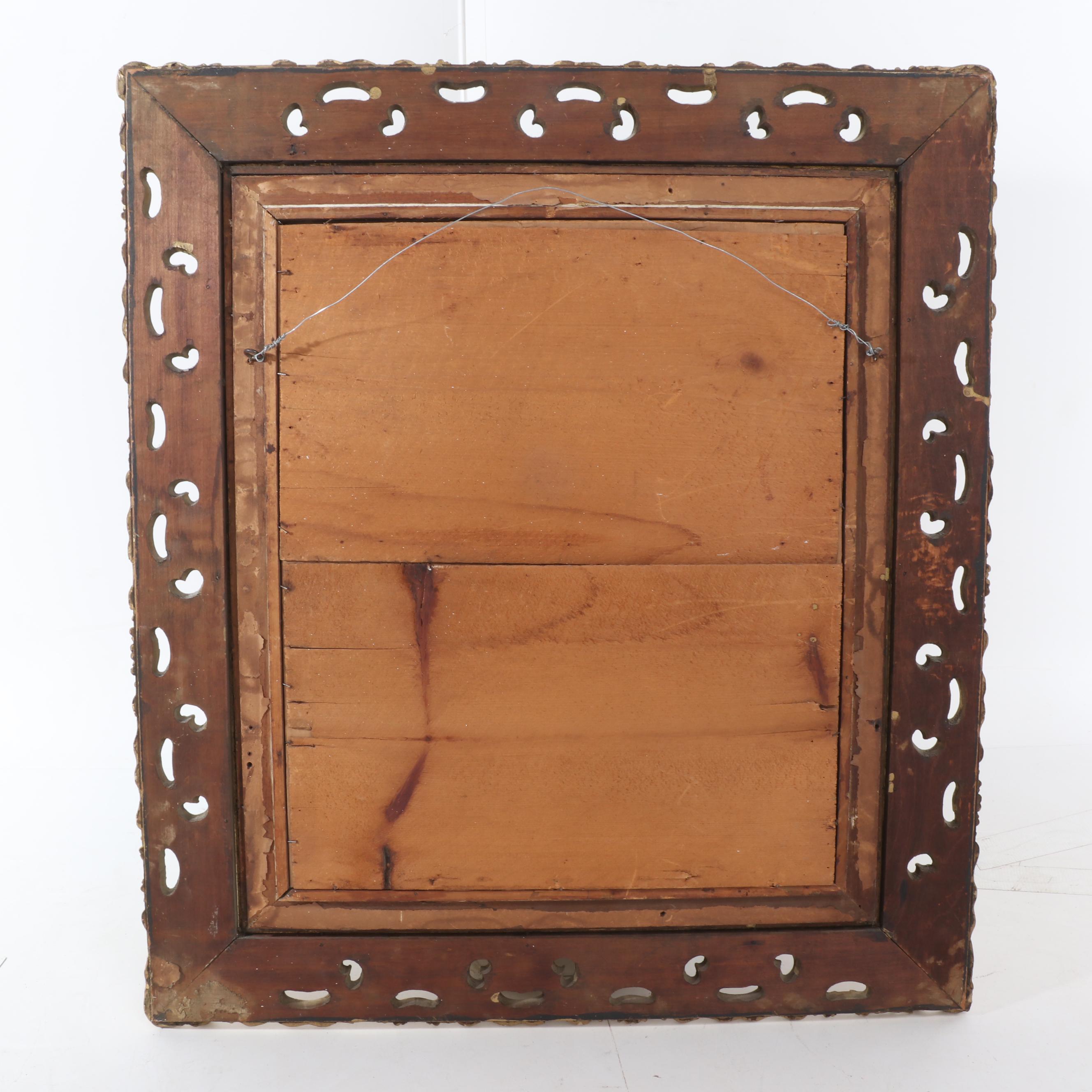 Baroque Style Composition Mirror, 20th century