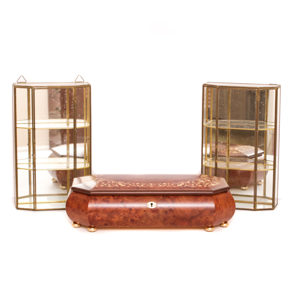 Burl Wood Music Box from The San Francisco Music Box Company