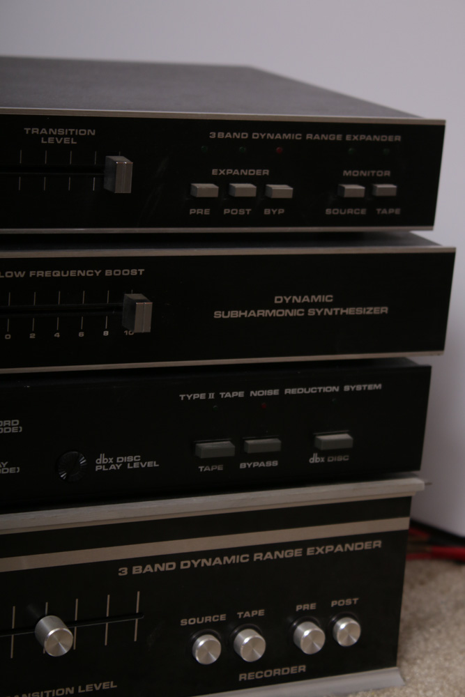 dbx Noise Reduction, Synthesizer and Range Expander Audio Components