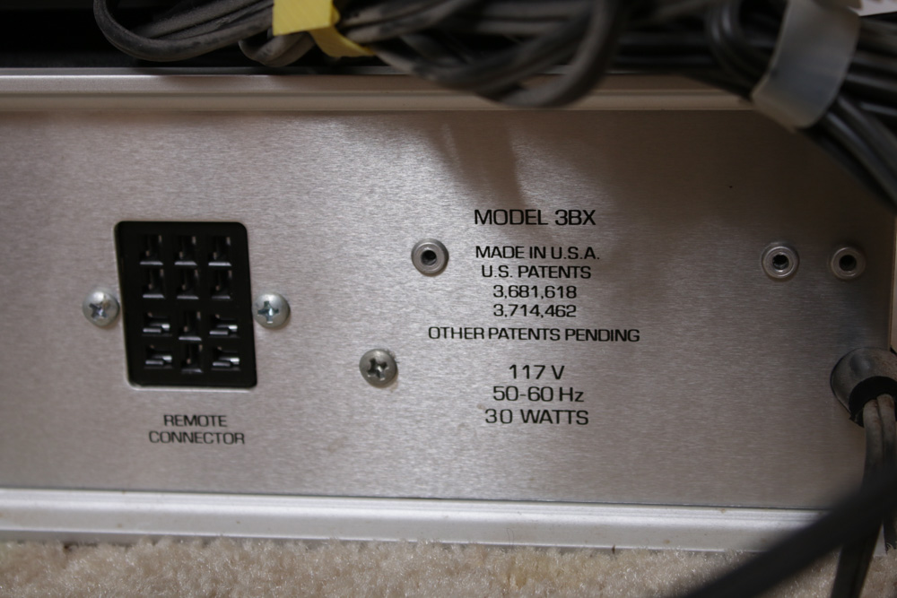 dbx Noise Reduction, Synthesizer and Range Expander Audio Components