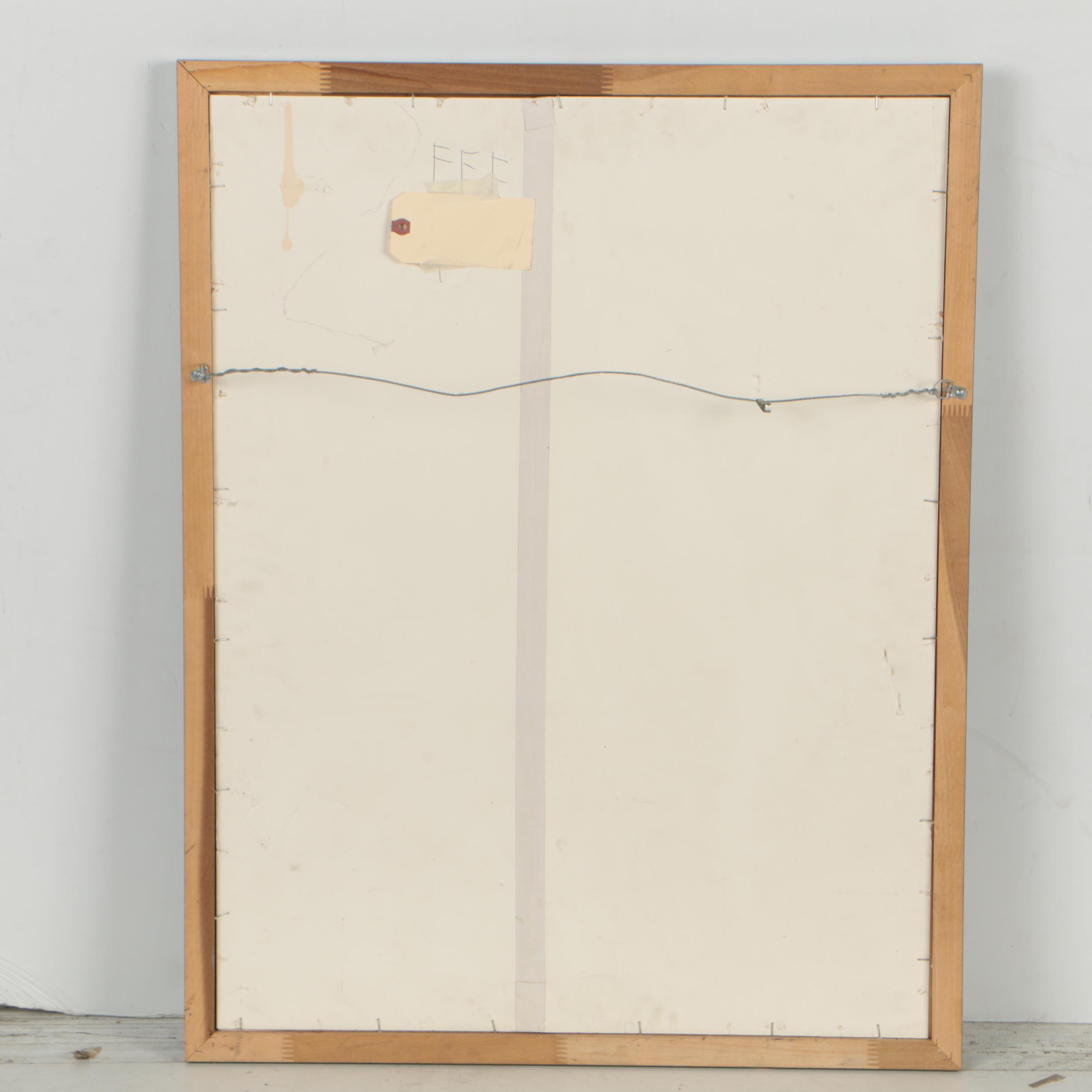 Alexander Chen Offset Lithograph "Hyde Street Pier"